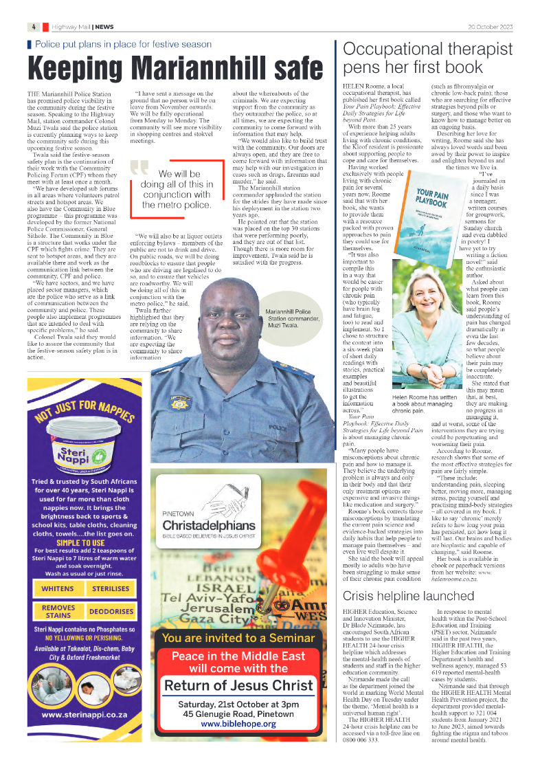 Highway Mail 20 October 2023 page 4