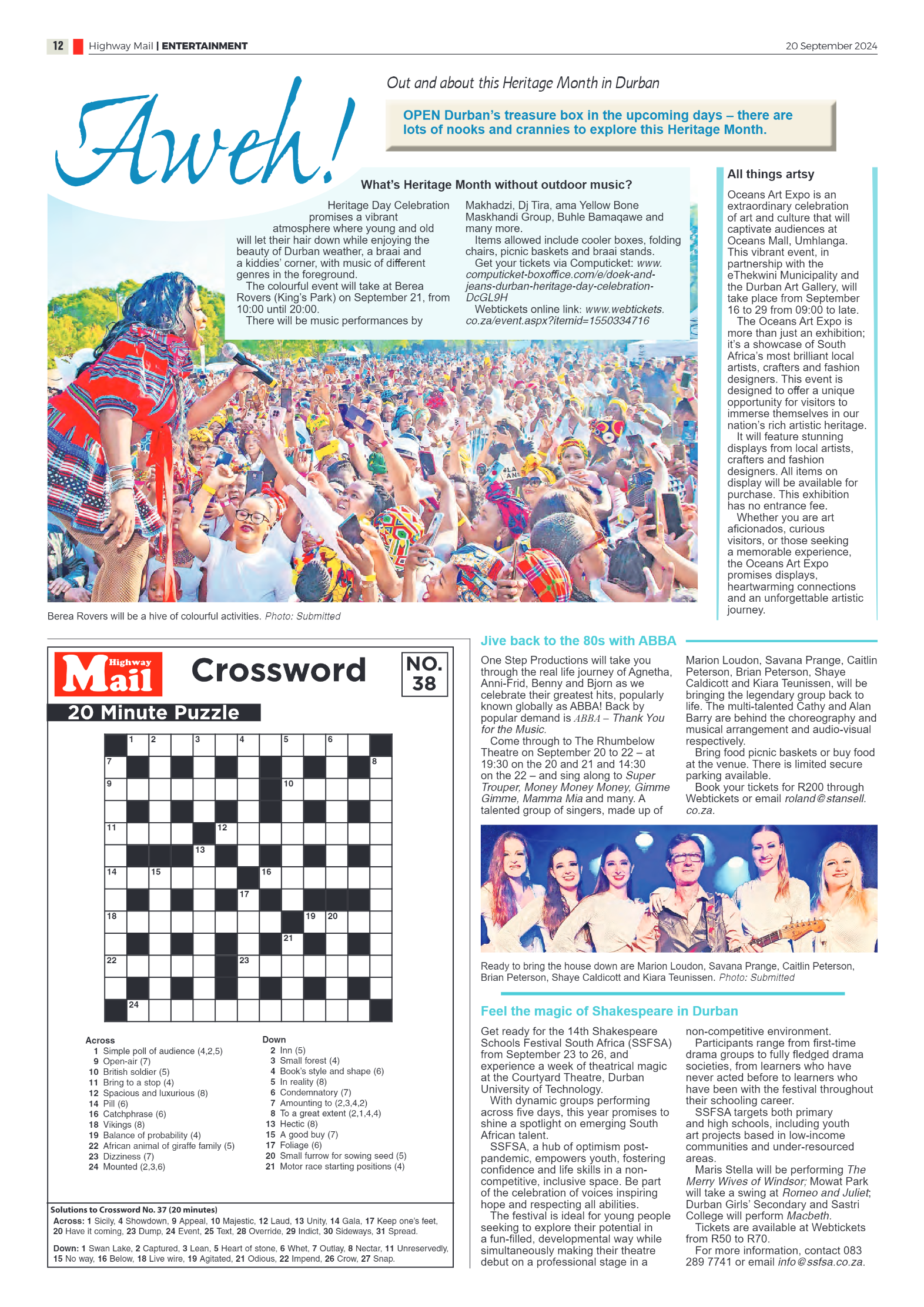 Highway Mail 20 September 2024 page 12