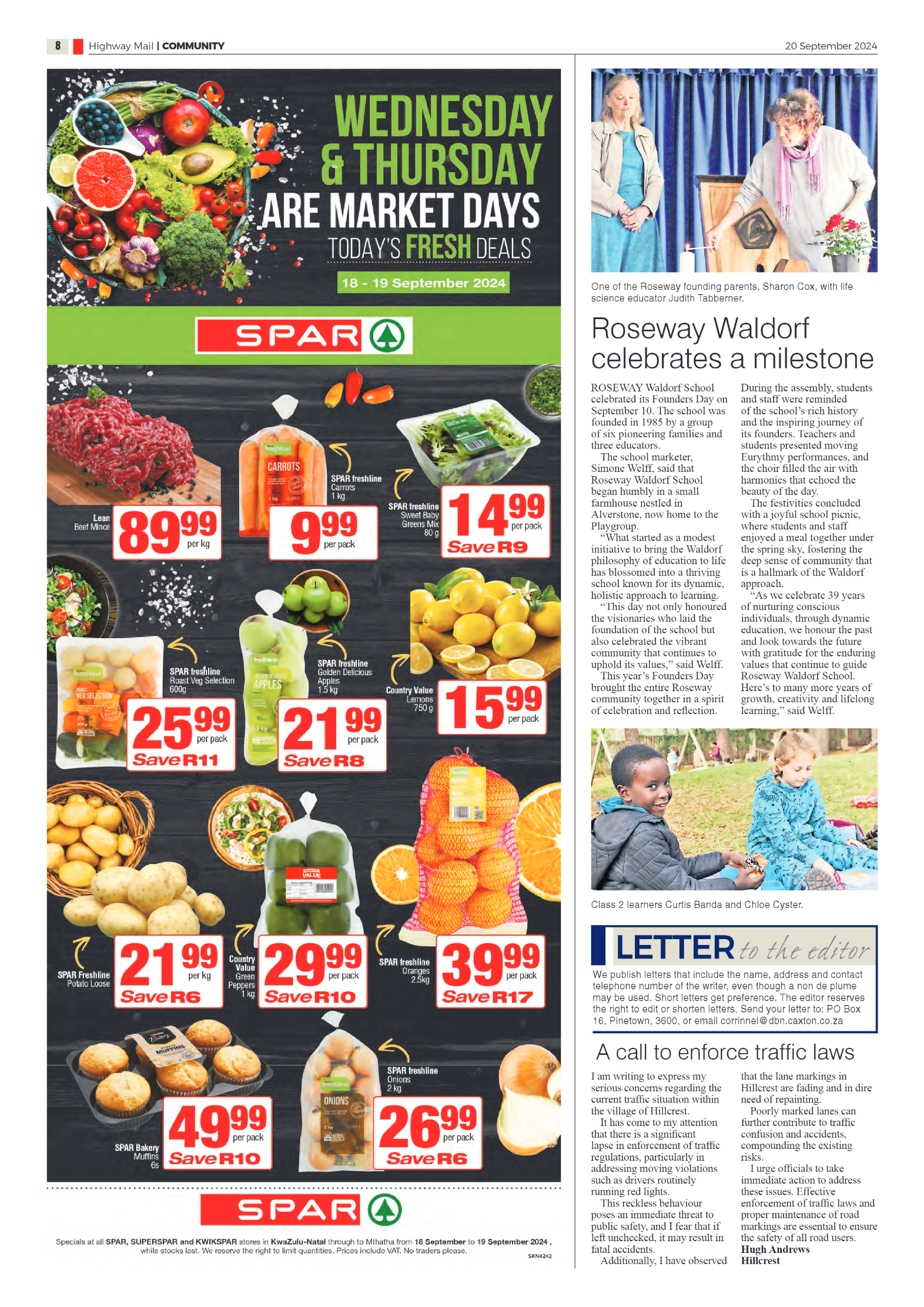 Highway Mail 20 September 2024 page 8