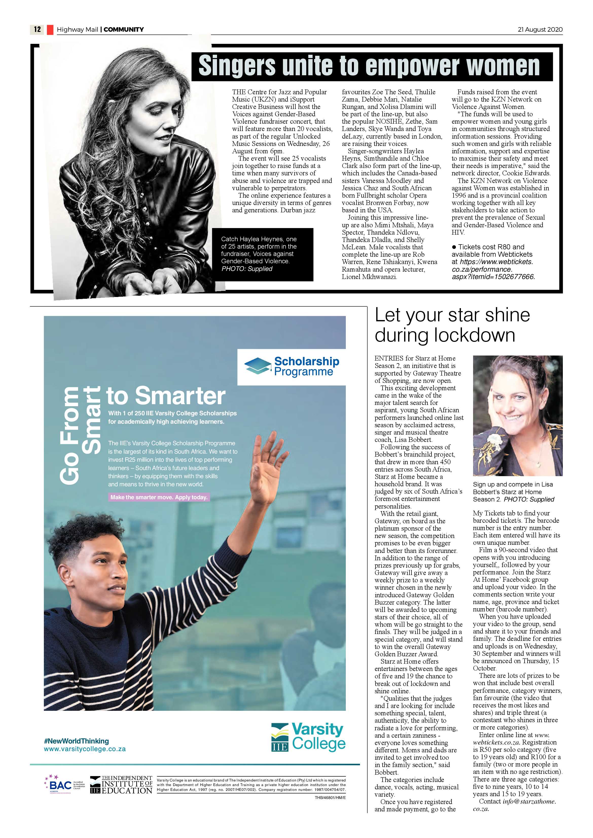 Highway Mail 21 August 2020 page 12