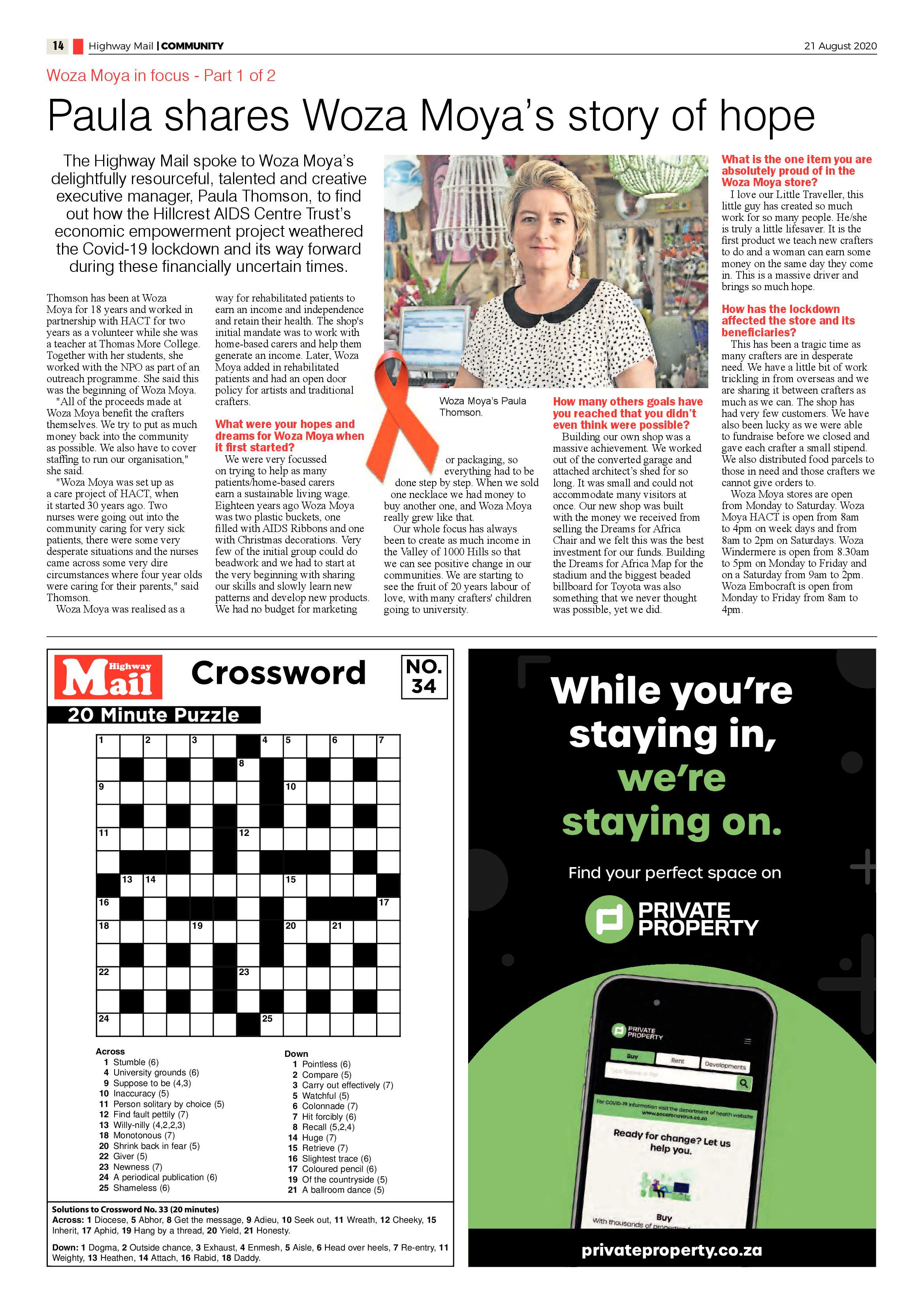 Highway Mail 21 August 2020 page 14