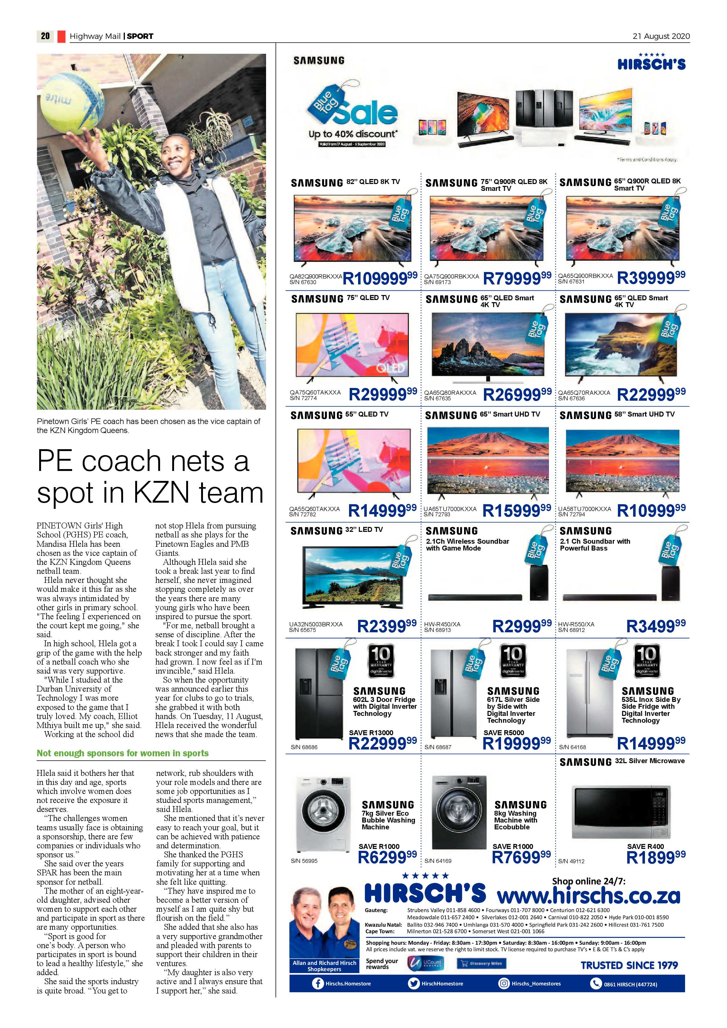 Highway Mail 21 August 2020 page 20