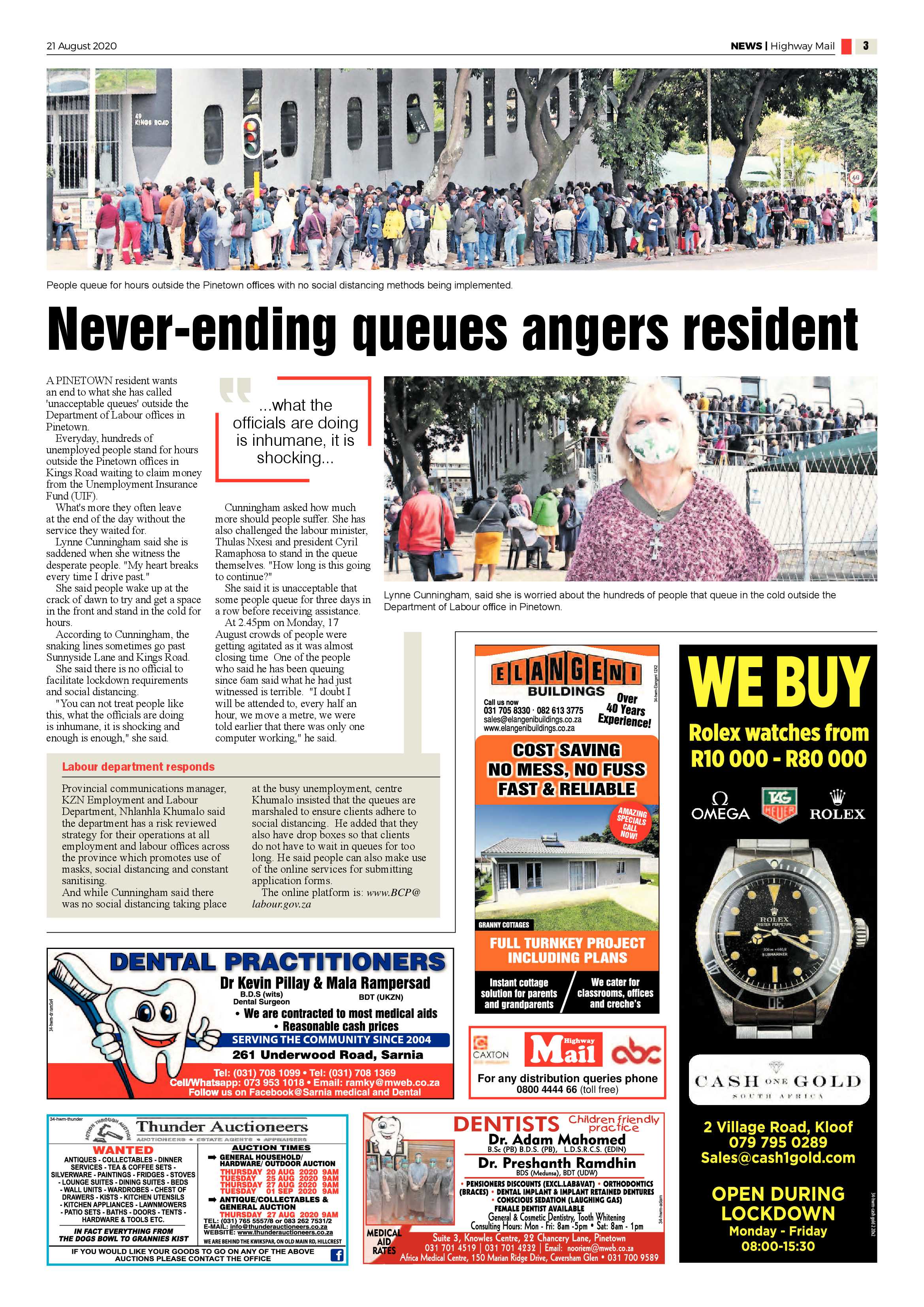 Highway Mail 21 August 2020 page 3