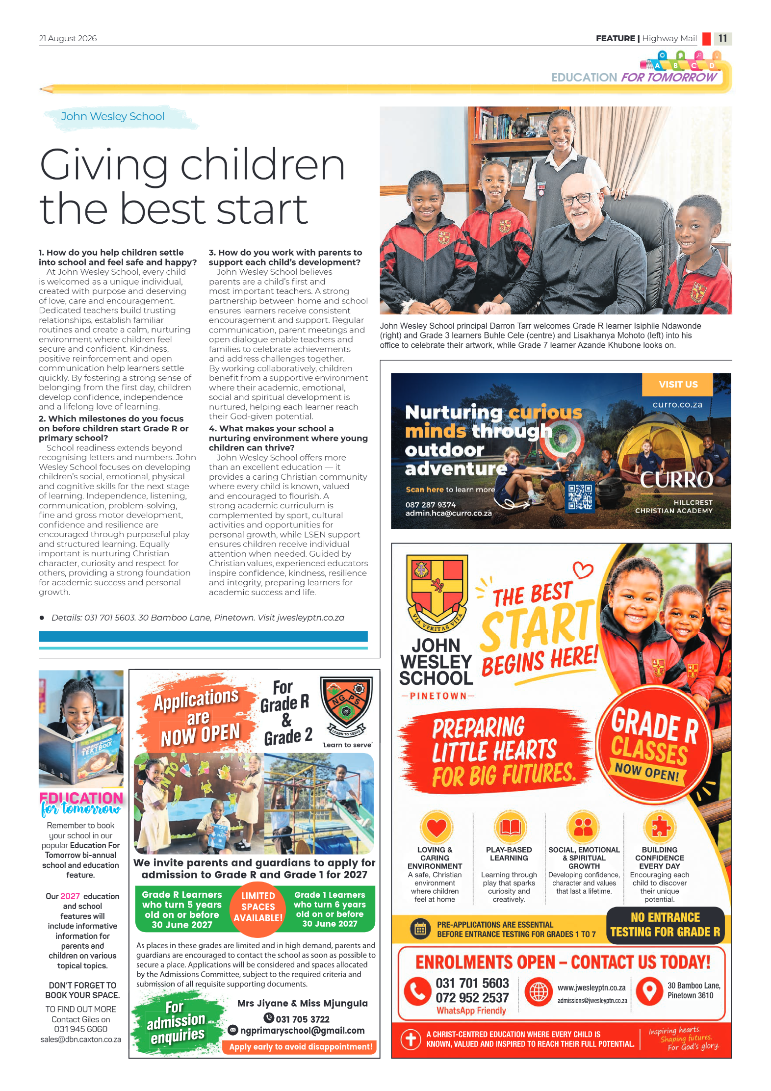 Highway Mail 21 August 2026 page 11