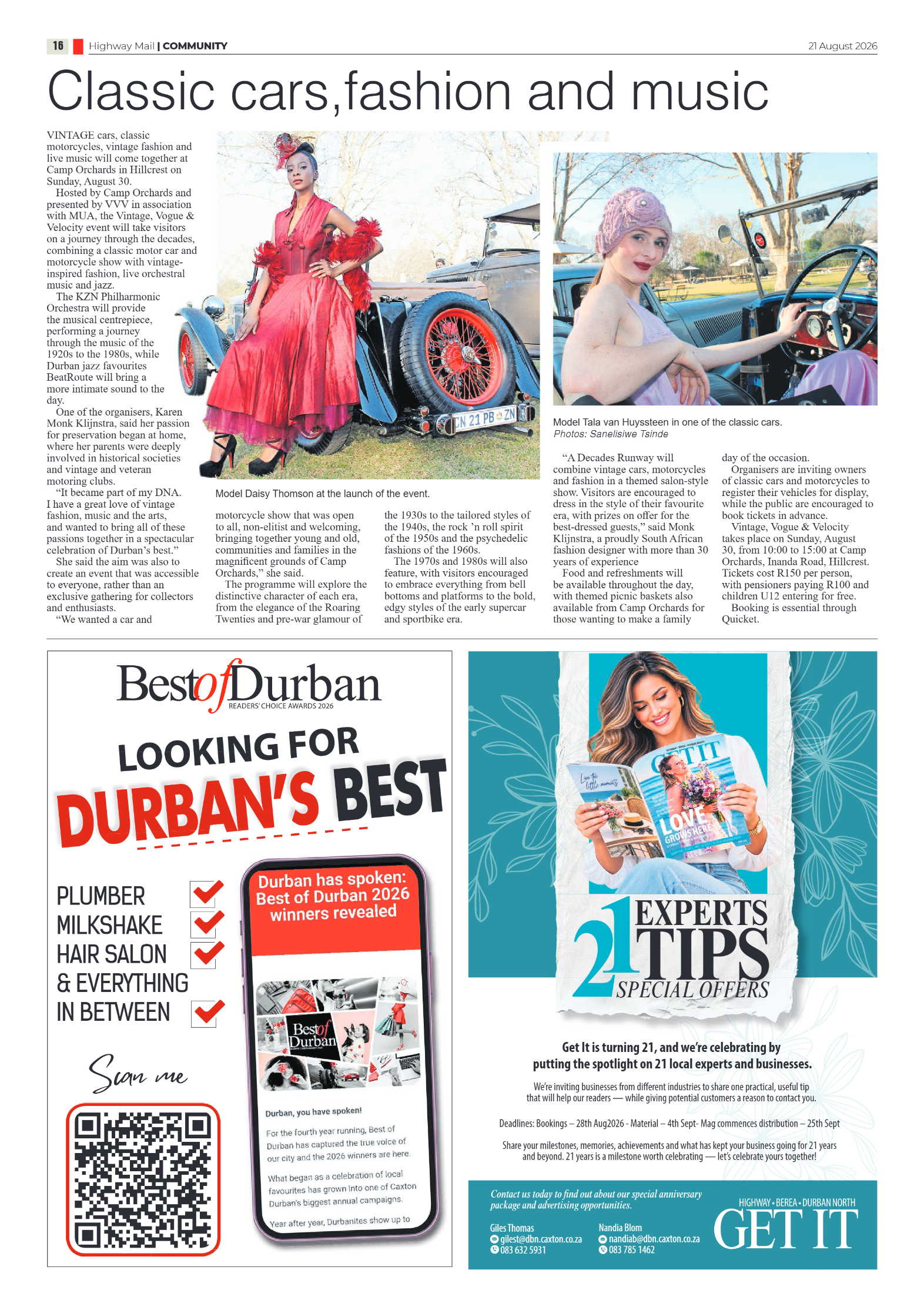 Highway Mail 21 August 2026 page 16