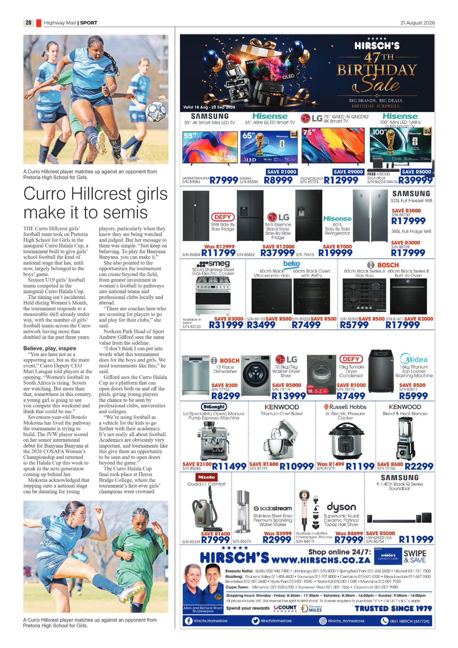 Highway Mail 21 August 2026 page 20
