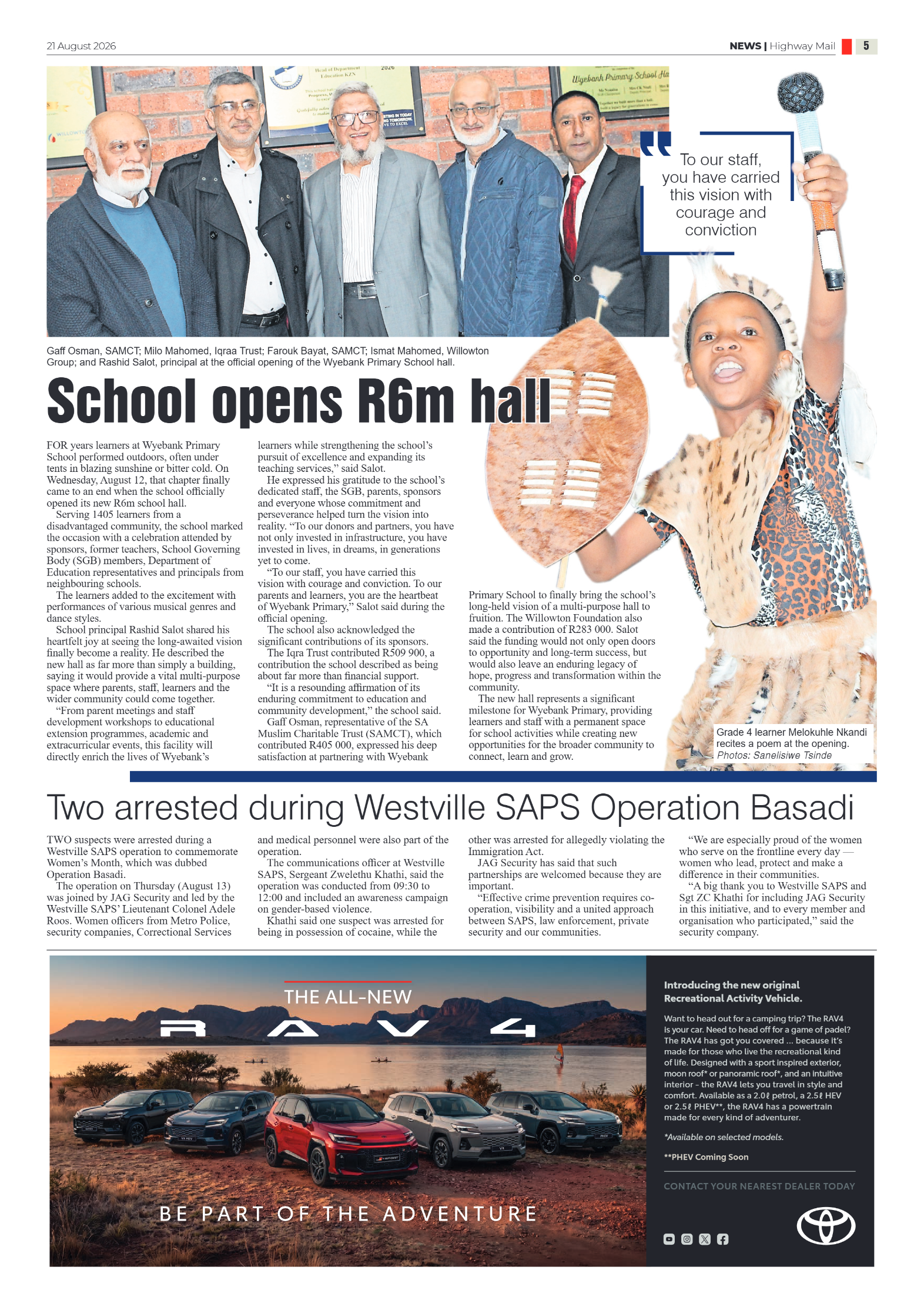 Highway Mail 21 August 2026 page 5