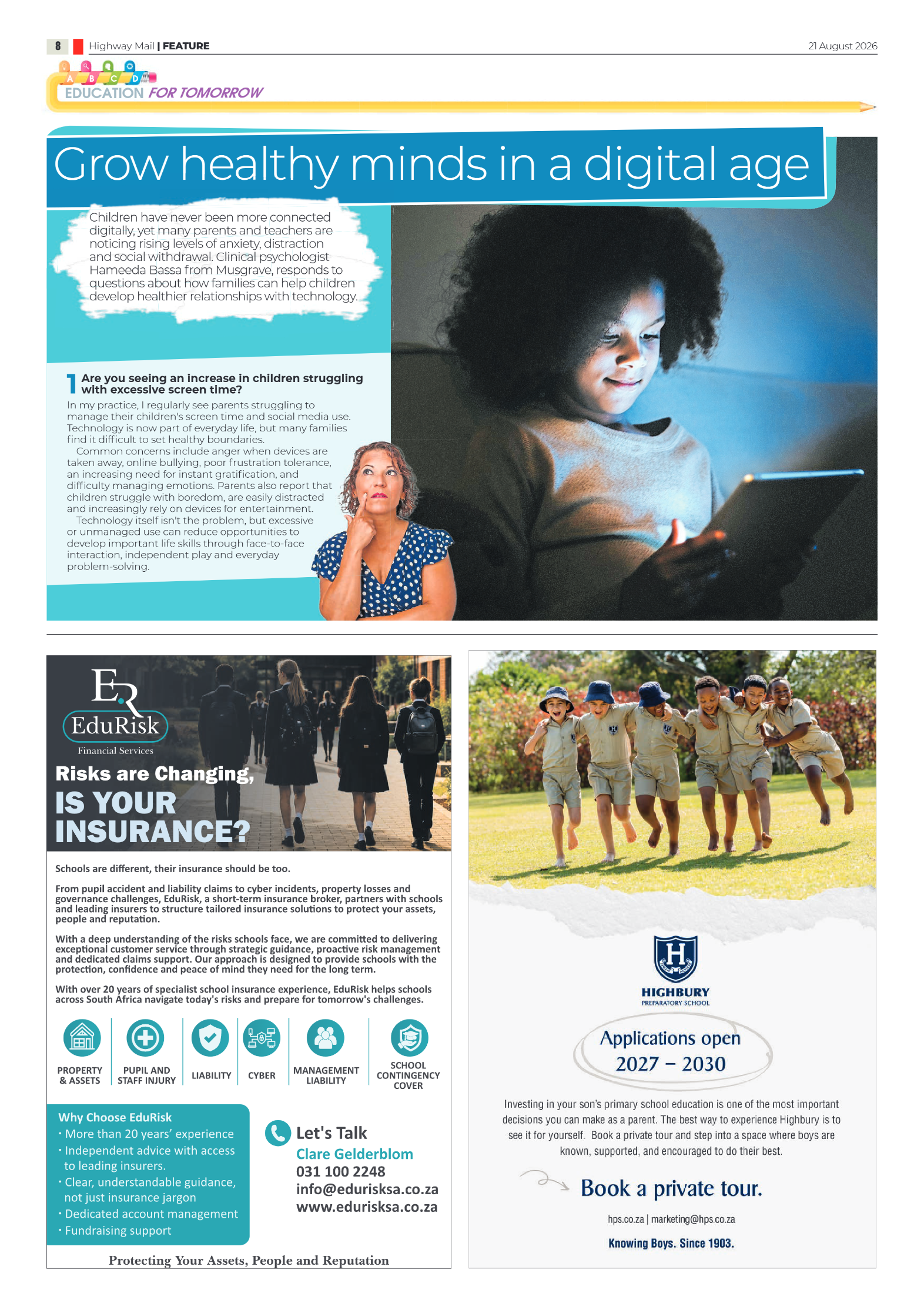 Highway Mail 21 August 2026 page 8