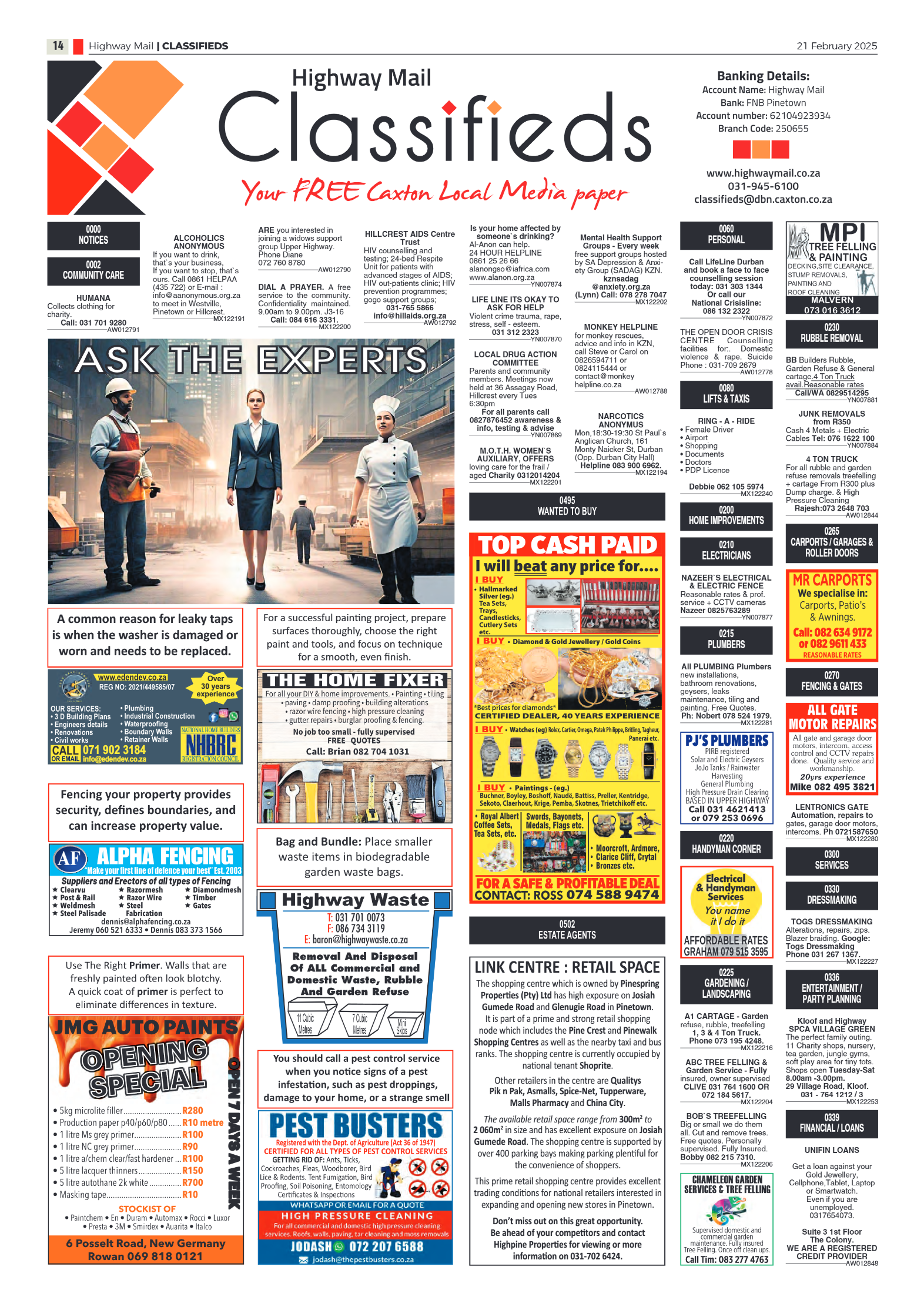 Highway Mail 21 February 2025 page 14