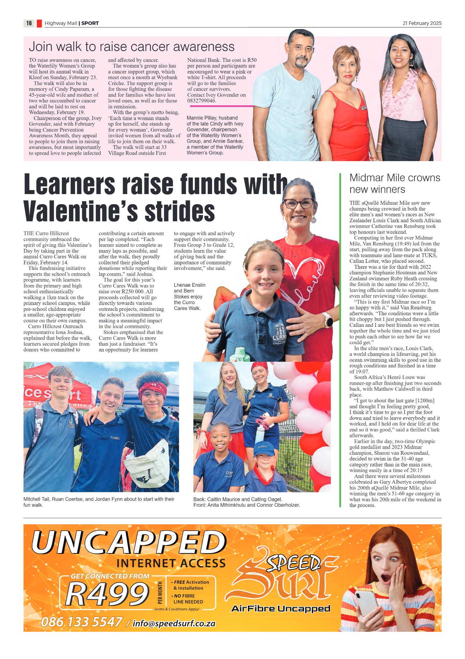 Highway Mail 21 February 2025 page 16