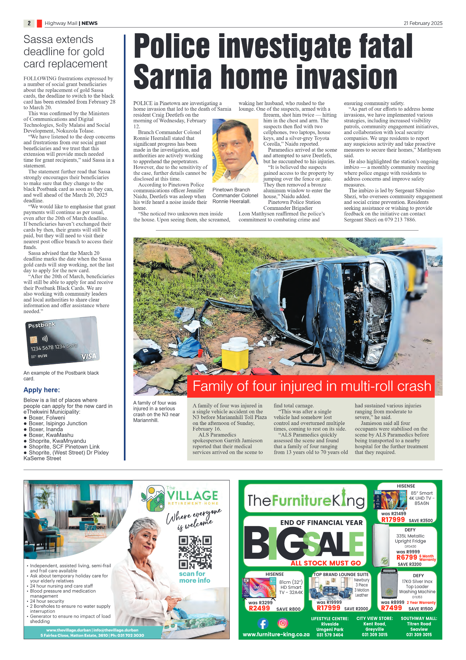 Highway Mail 21 February 2025 page 2
