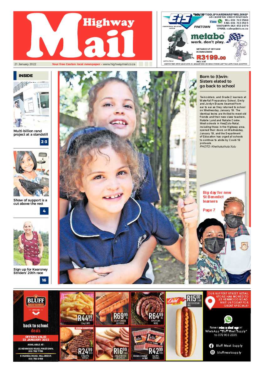 Highway Mail 21 January 2022 page 1