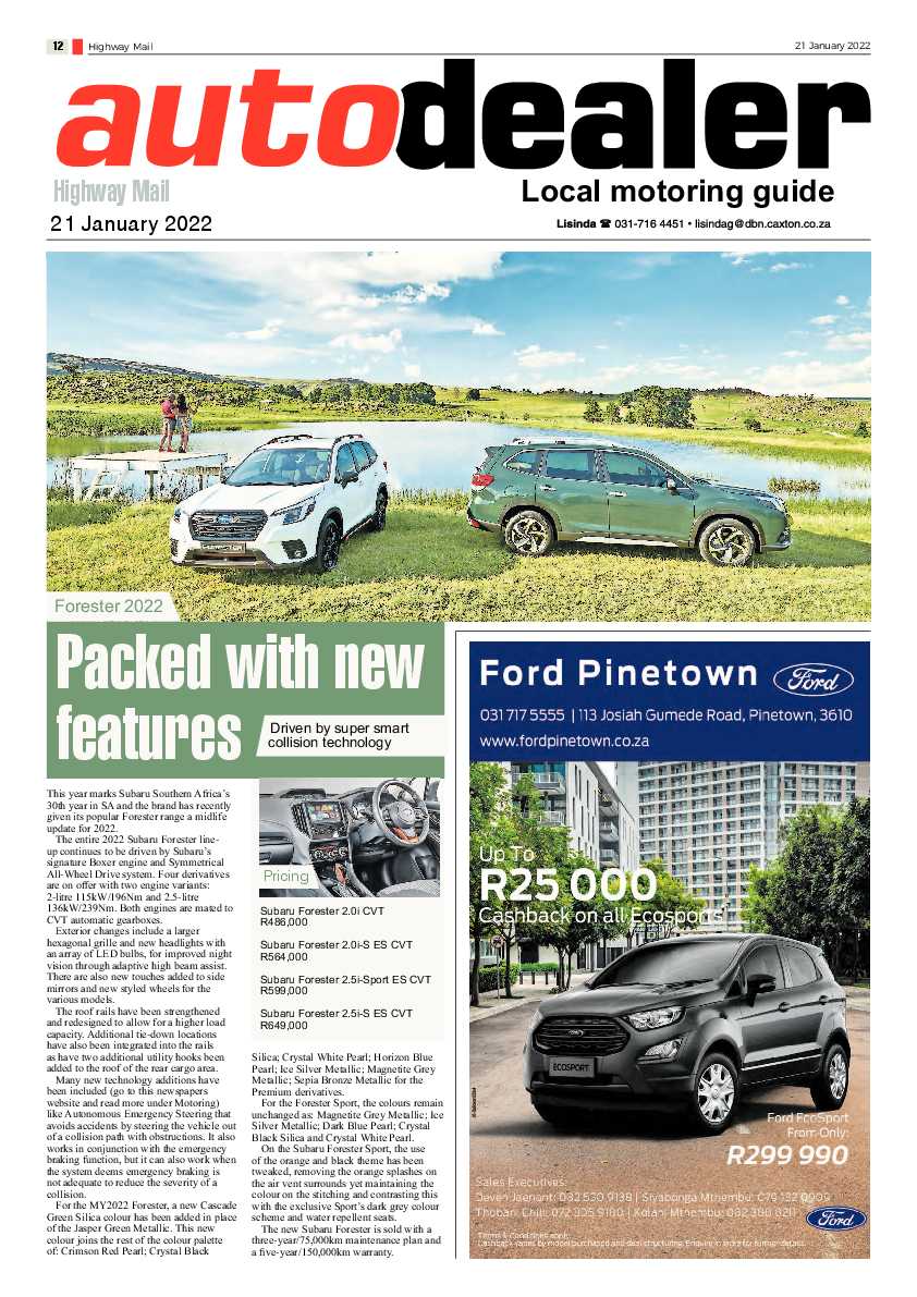 Highway Mail 21 January 2022 page 12