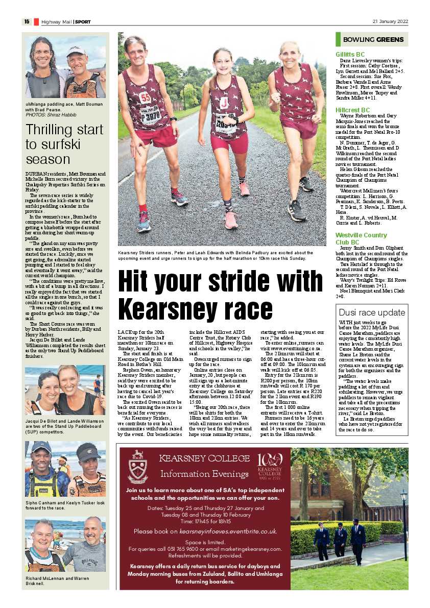 Highway Mail 21 January 2022 page 16