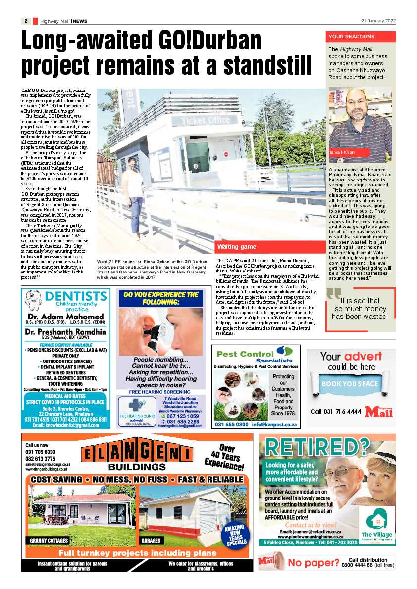 Highway Mail 21 January 2022 page 2