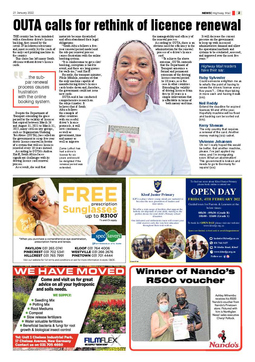 Highway Mail 21 January 2022 page 5