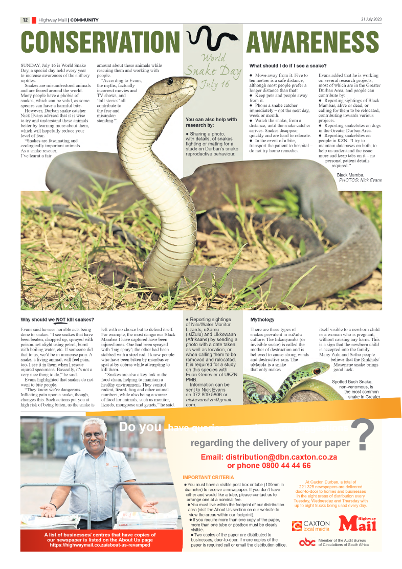 Highway Mail 21 July 2023 page 12