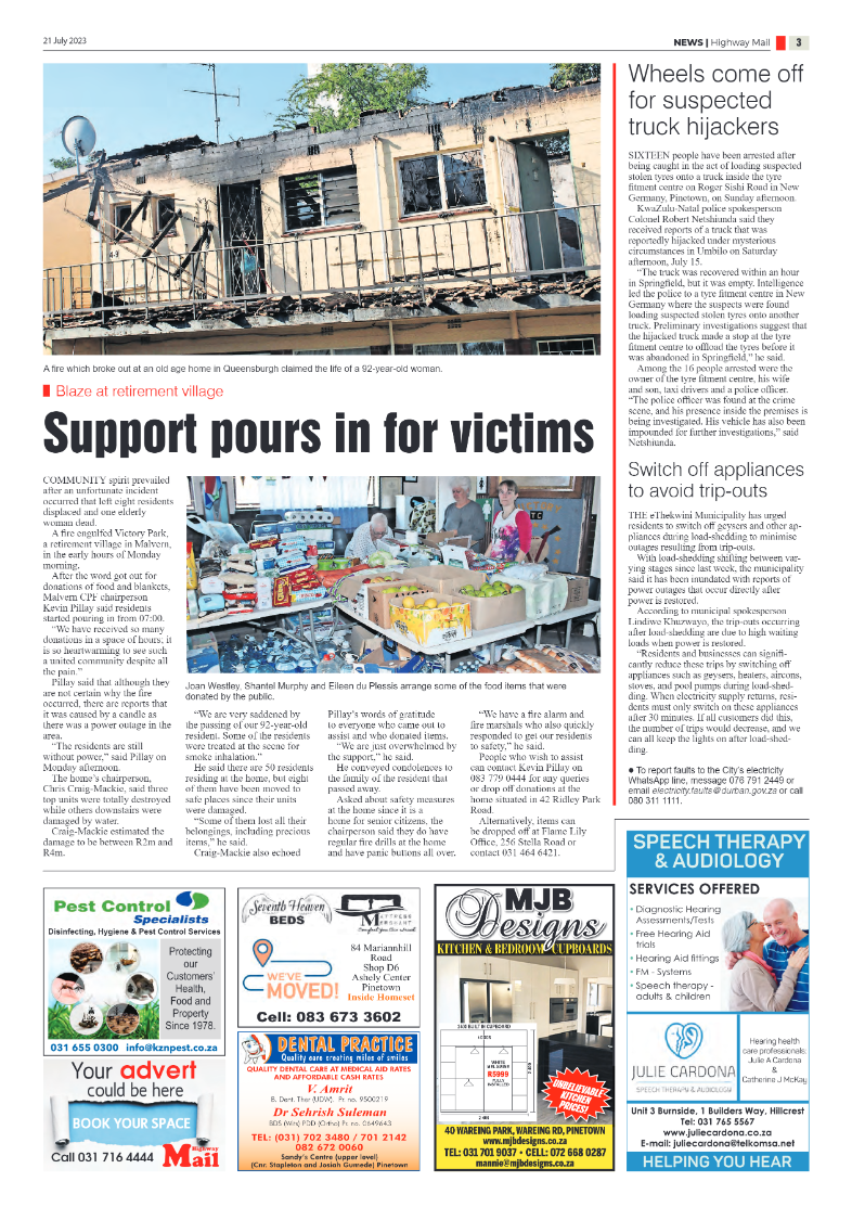 Highway Mail 21 July 2023 page 3
