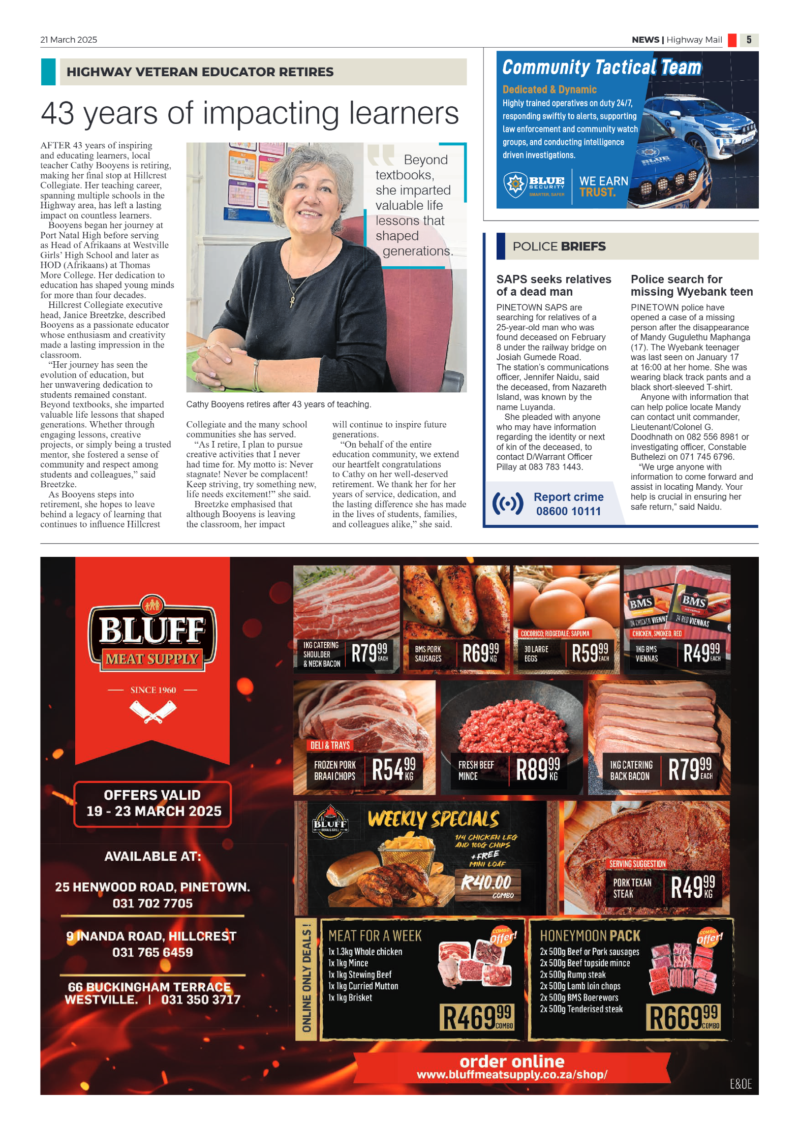 Highway Mail 21 March 2025 page 5
