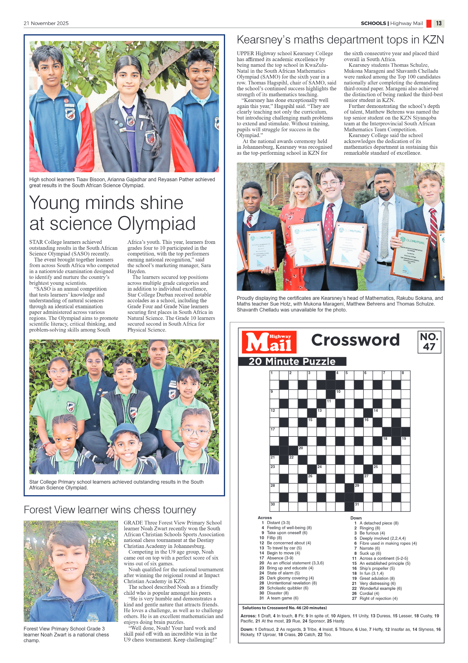 Highway Mail 21 November 2025 page 13