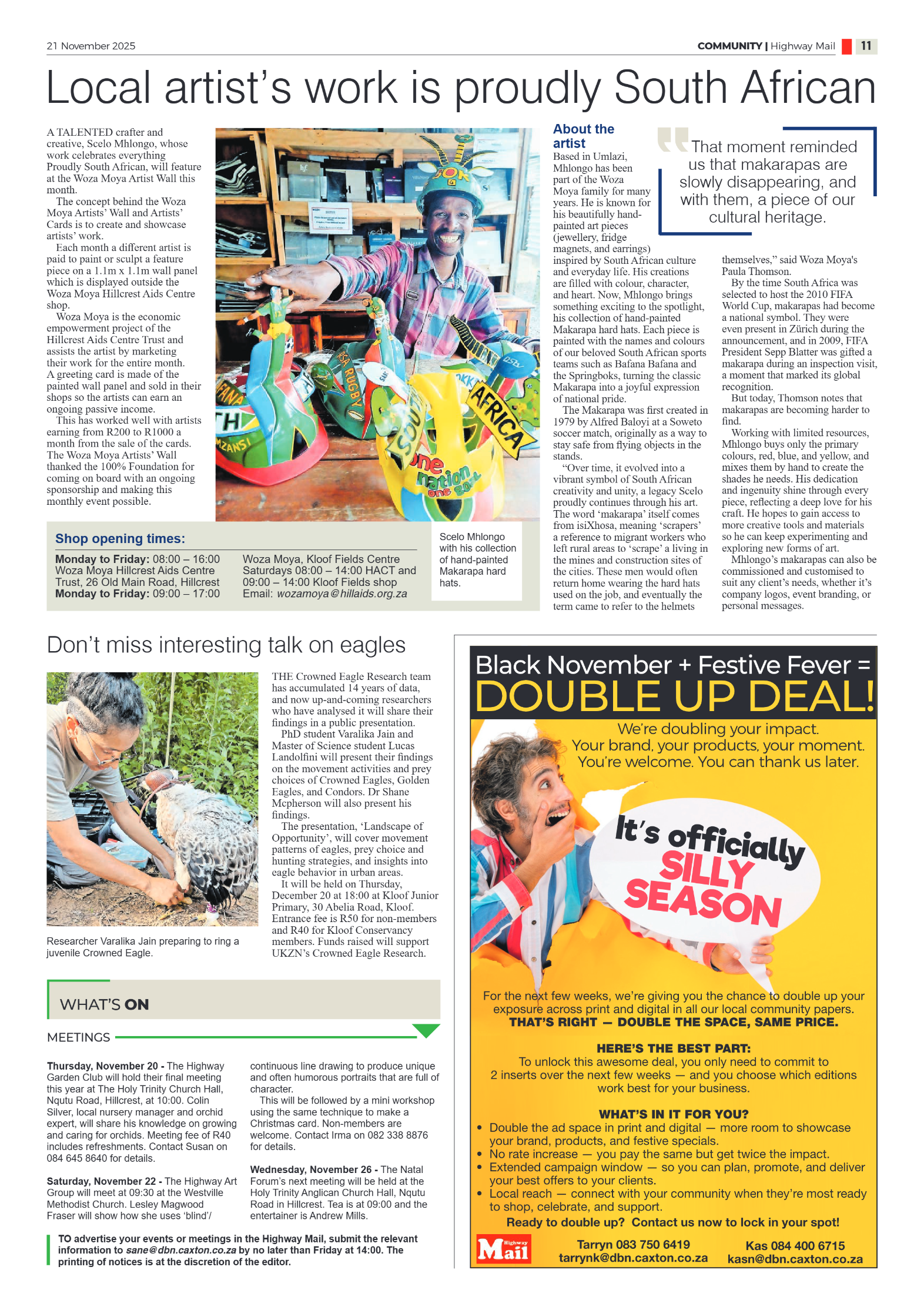 Highway Mail 21 November 2025 page 11