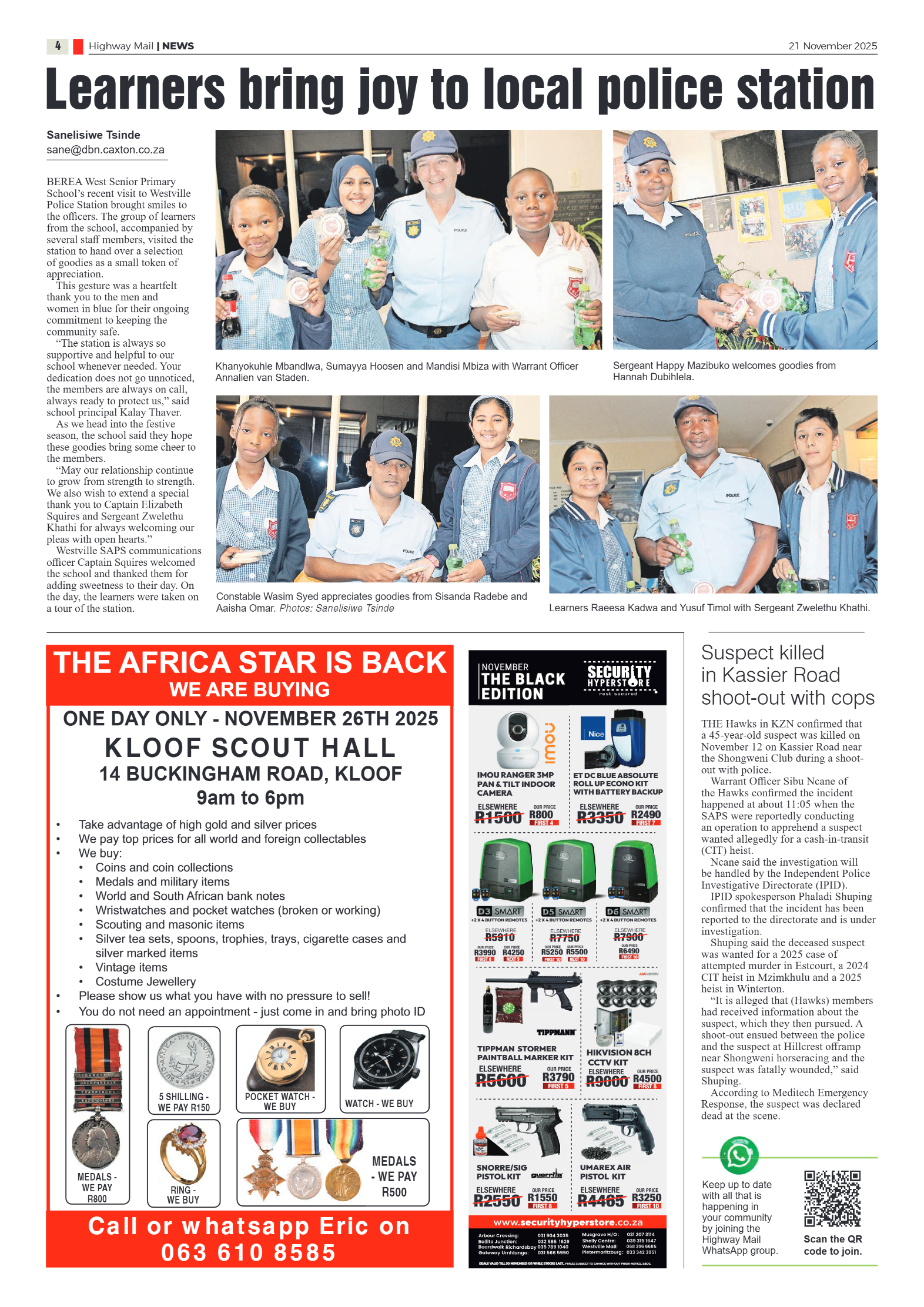 Highway Mail 21 November 2025 page 4