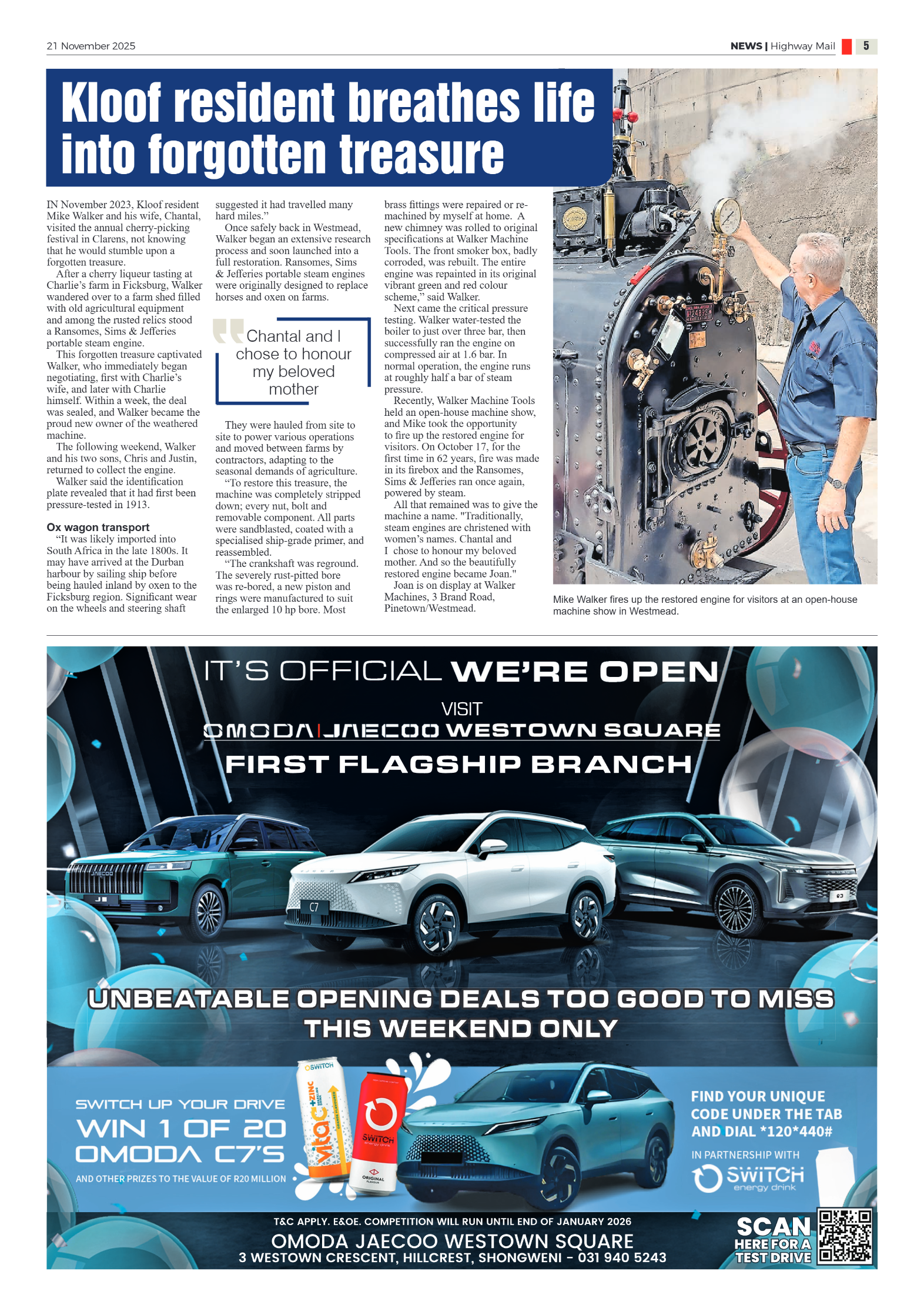 Highway Mail 21 November 2025 page 5