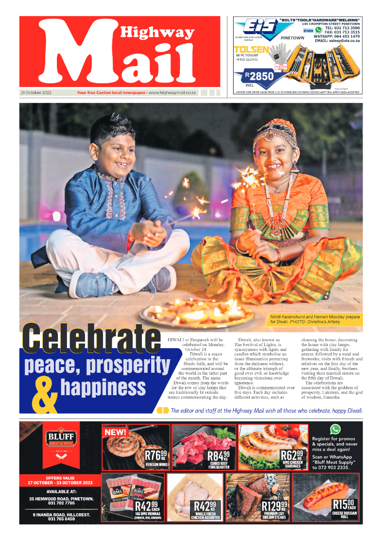 Highway Mail 21 October 2022 page 1
