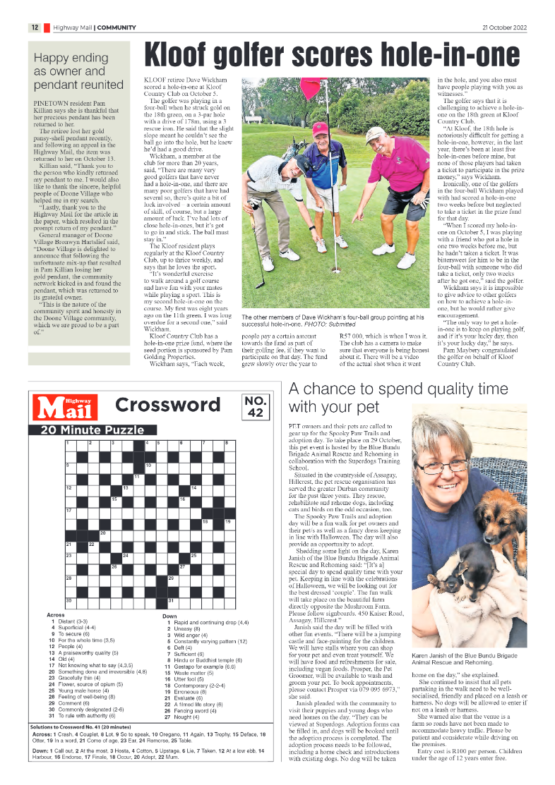Highway Mail 21 October 2022 page 12