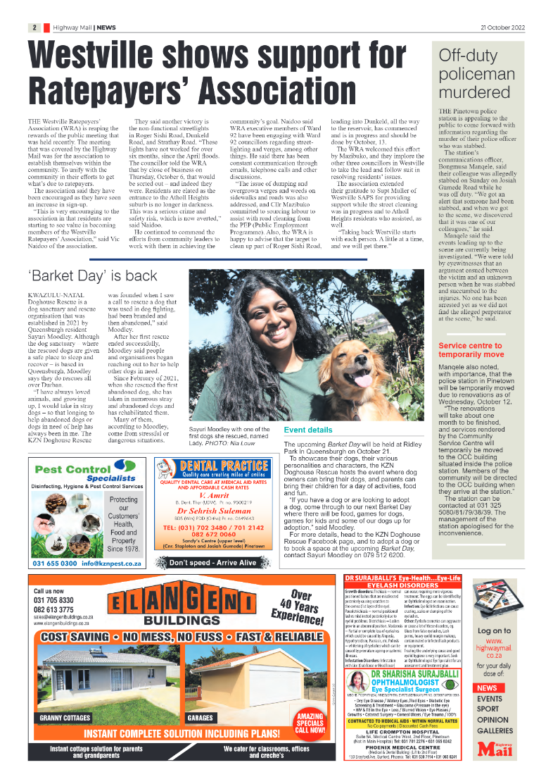 Highway Mail 21 October 2022 page 2