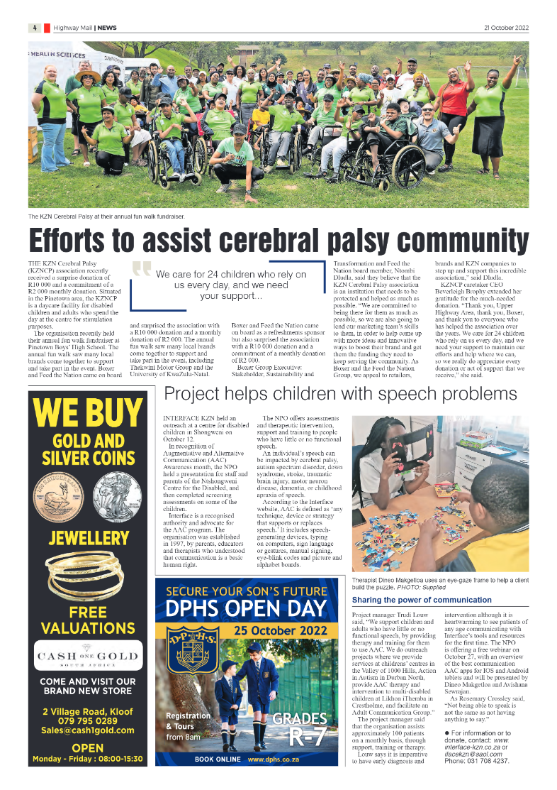 Highway Mail 21 October 2022 page 4