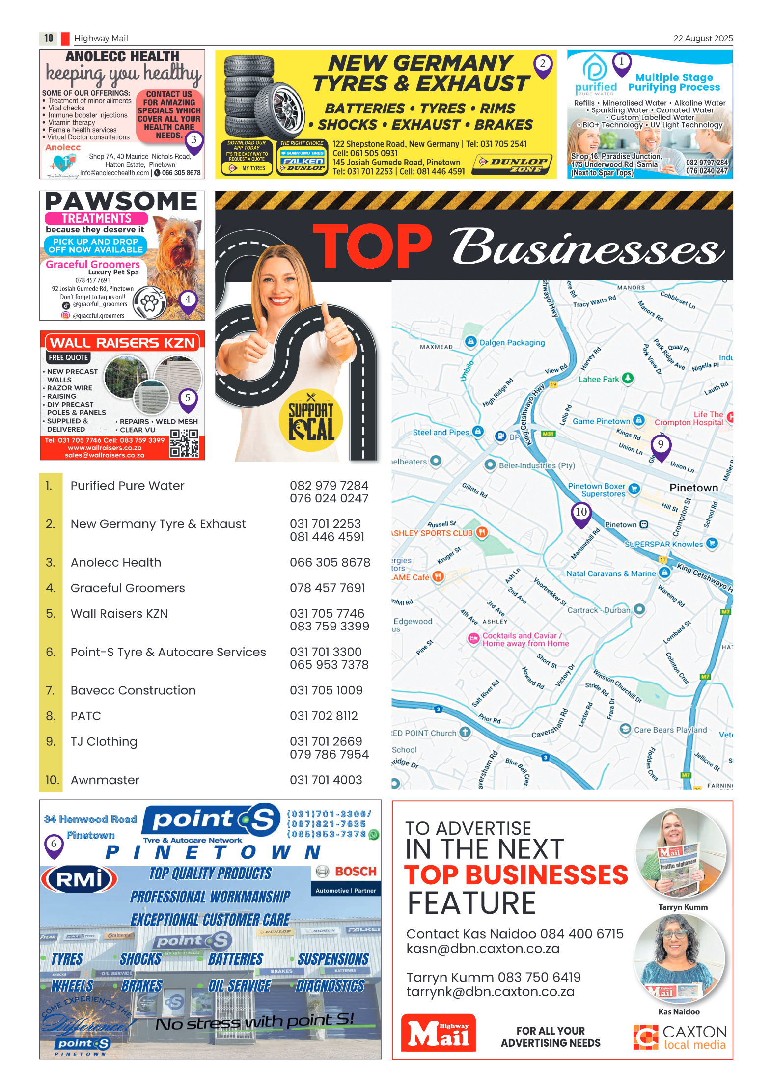 Highway Mail 22 August 2025 page 10