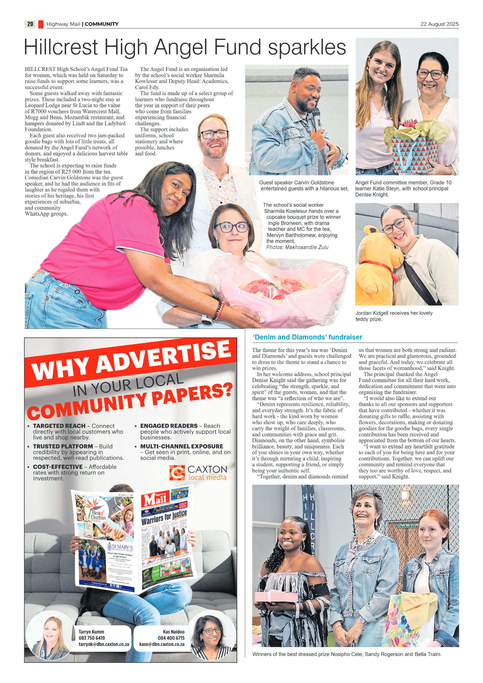 Highway Mail 22 August 2025 page 20