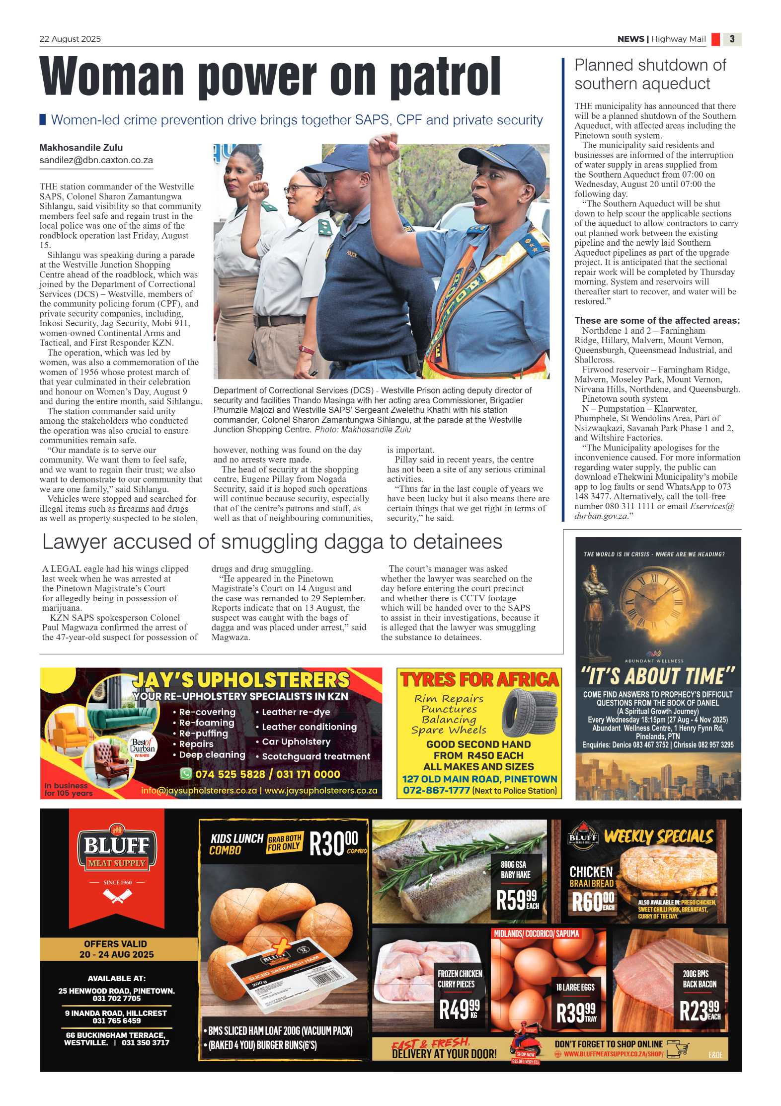 Highway Mail 22 August 2025 page 3