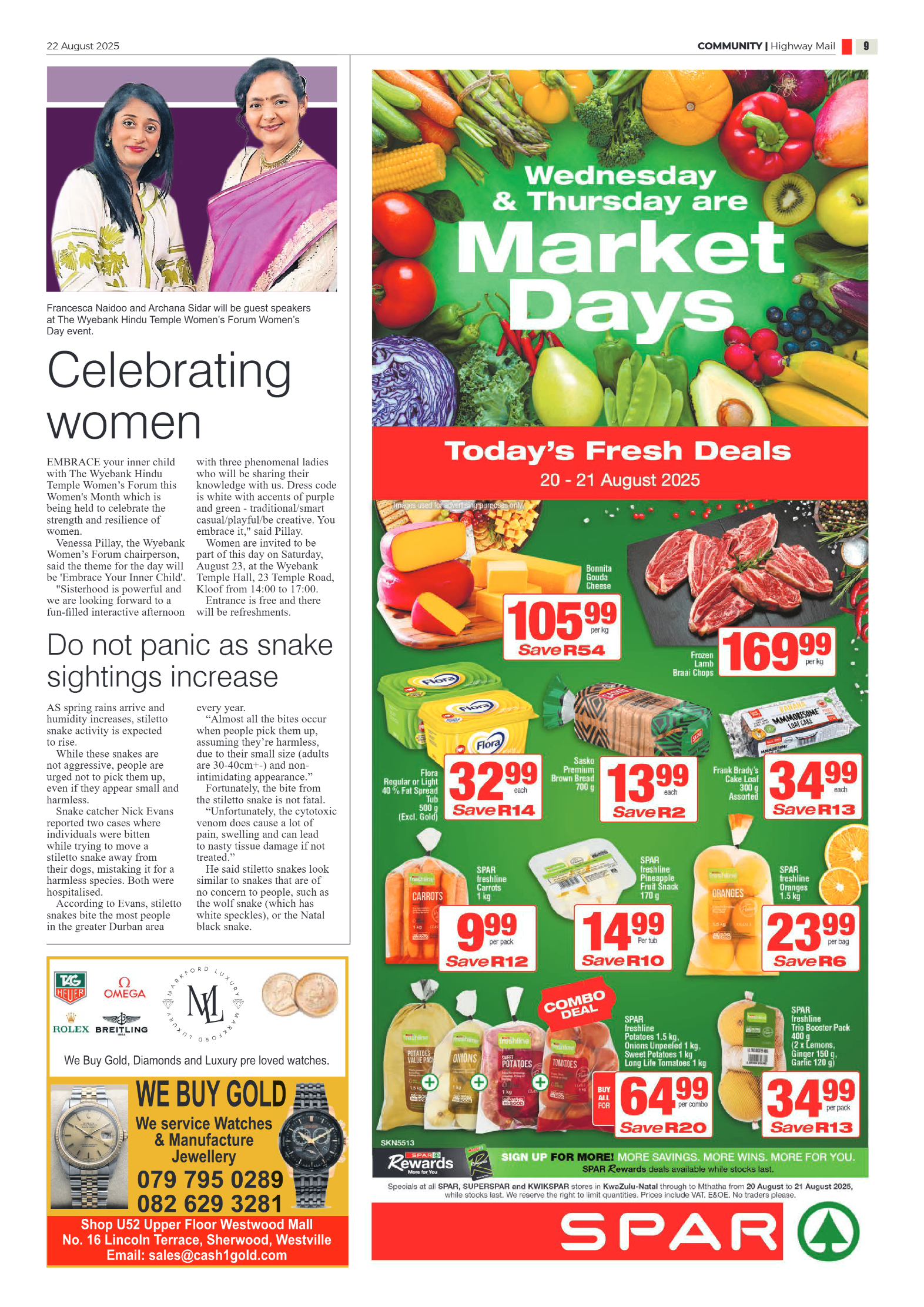 Highway Mail 22 August 2025 page 9