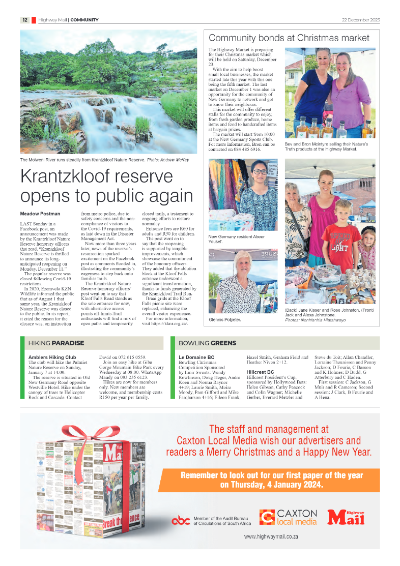 Highway Mail 22 December 2023 page 13