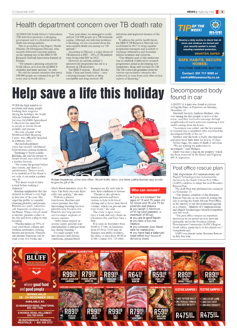 Highway Mail 22 December 2023 page 3
