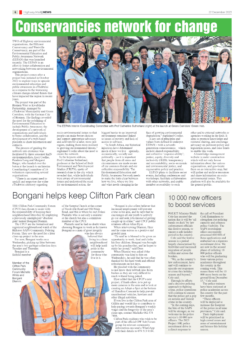 Highway Mail 22 December 2023 page 4