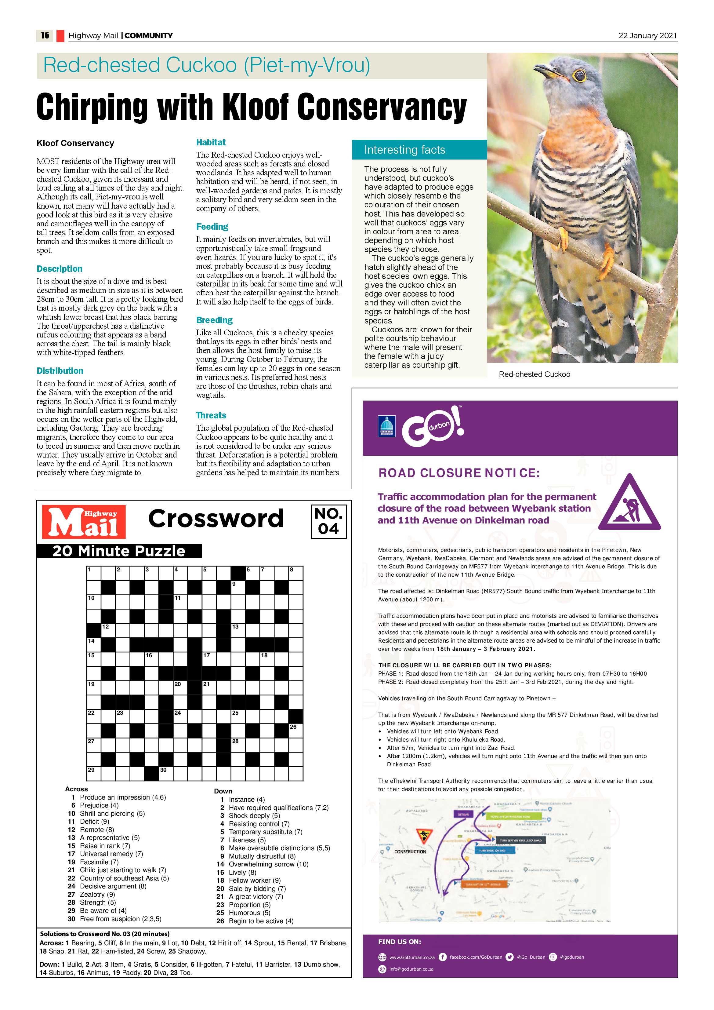 Highway Mail 22 January 2021 page 16