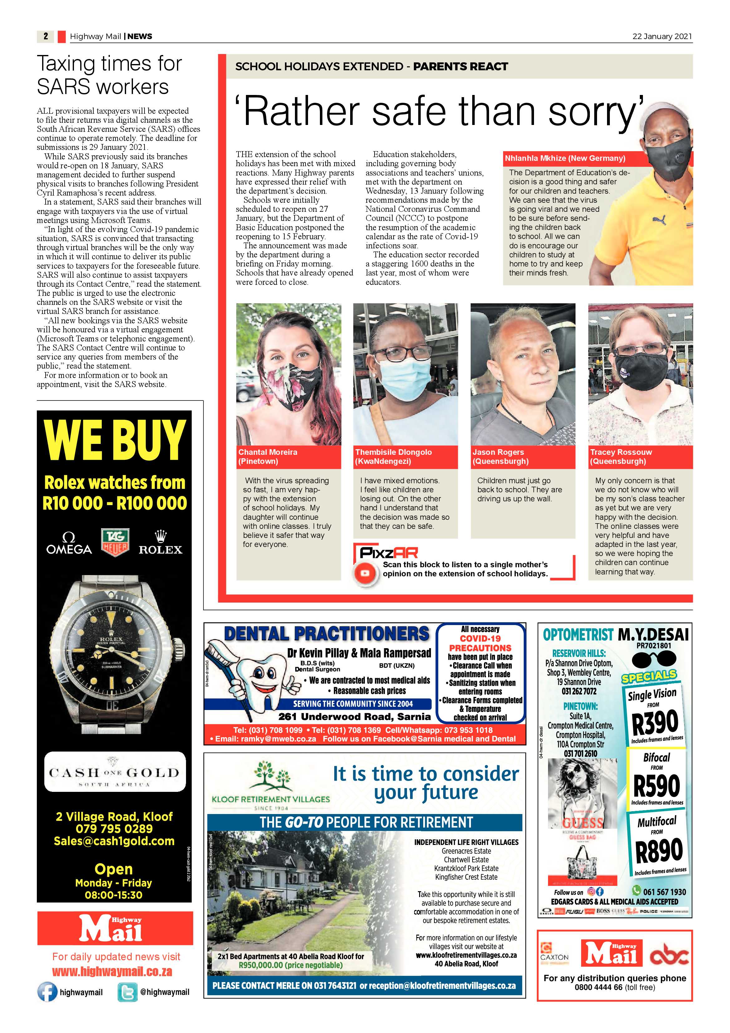 Highway Mail 22 January 2021 page 2