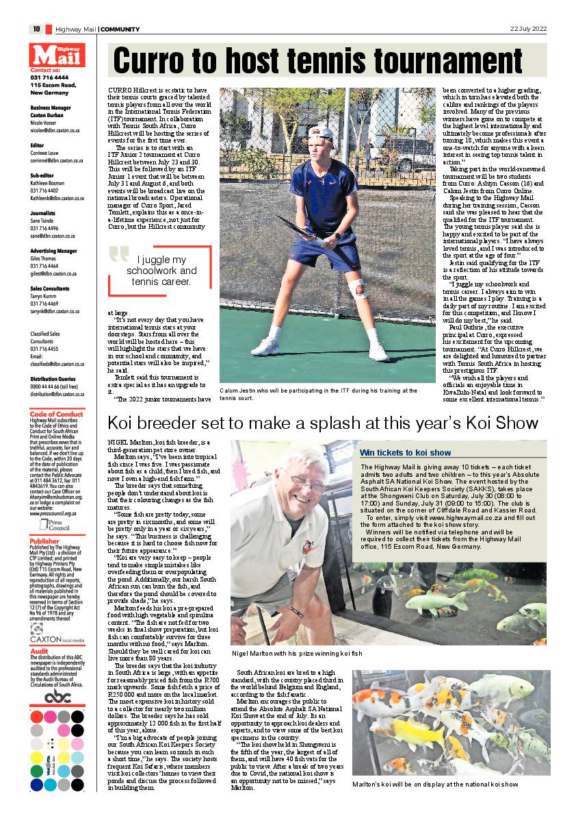 Highway Mail 22 July 2022 page 10