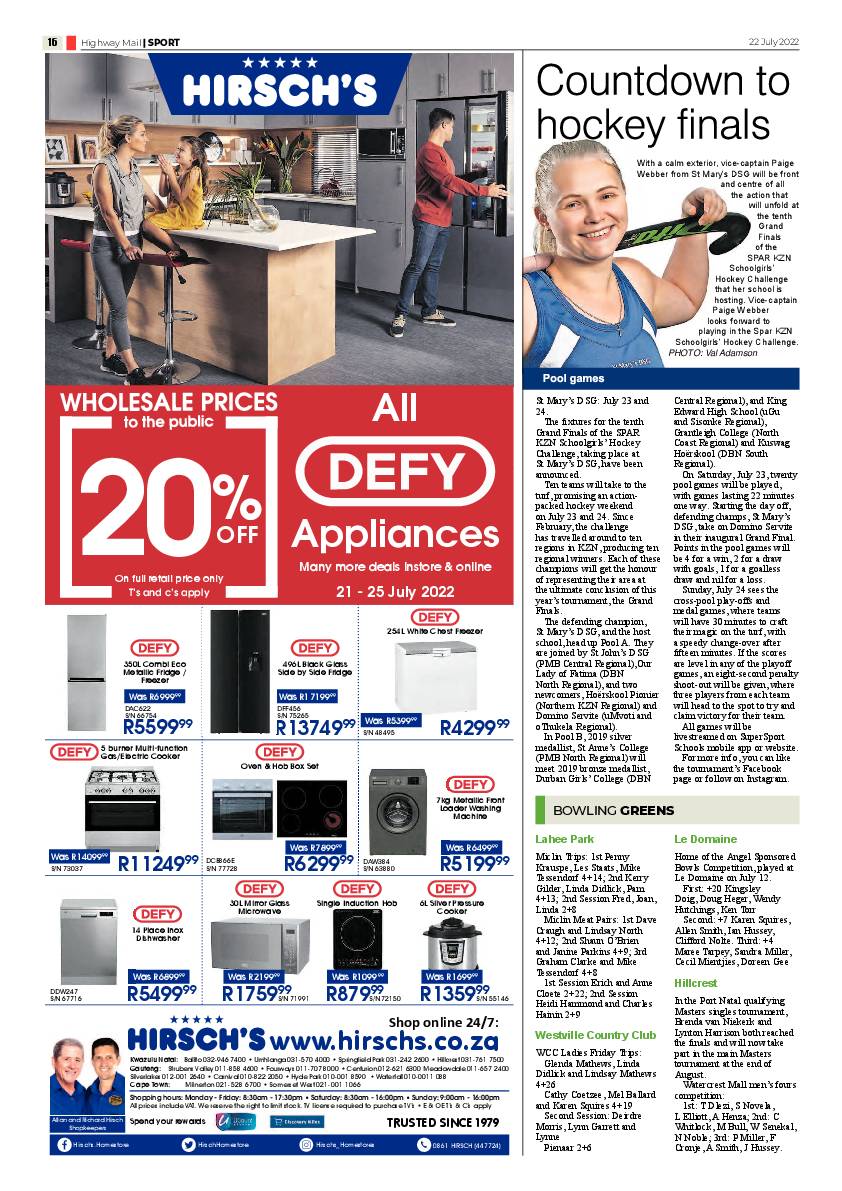 Highway Mail 22 July 2022 page 16
