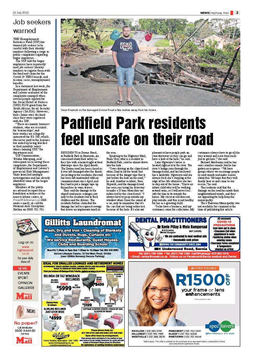 Highway Mail 22 July 2022 page 3