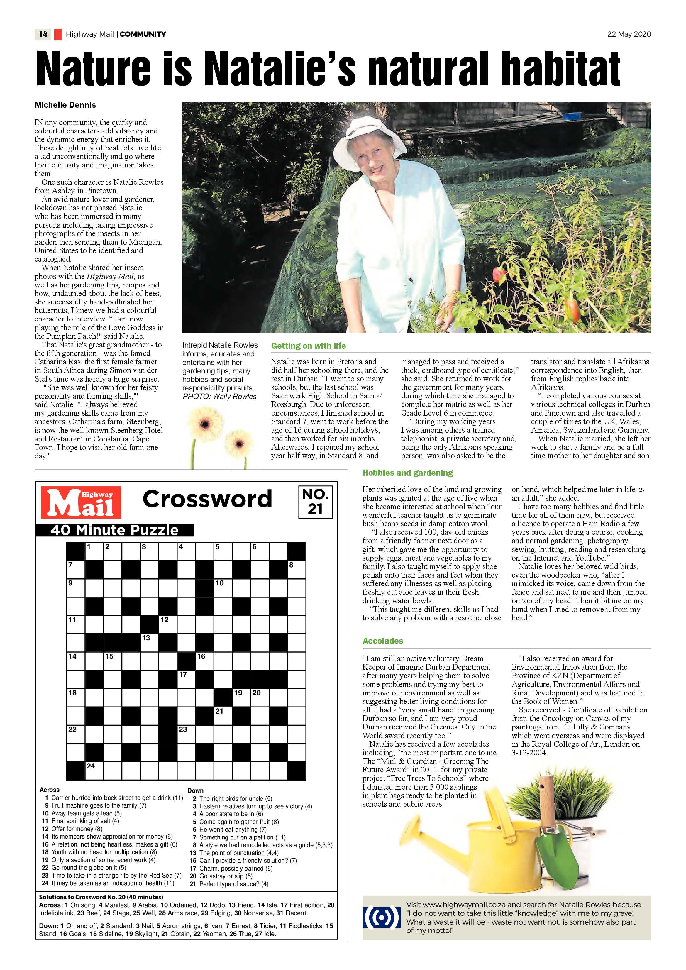 Highway Mail 22 May 2020 page 14