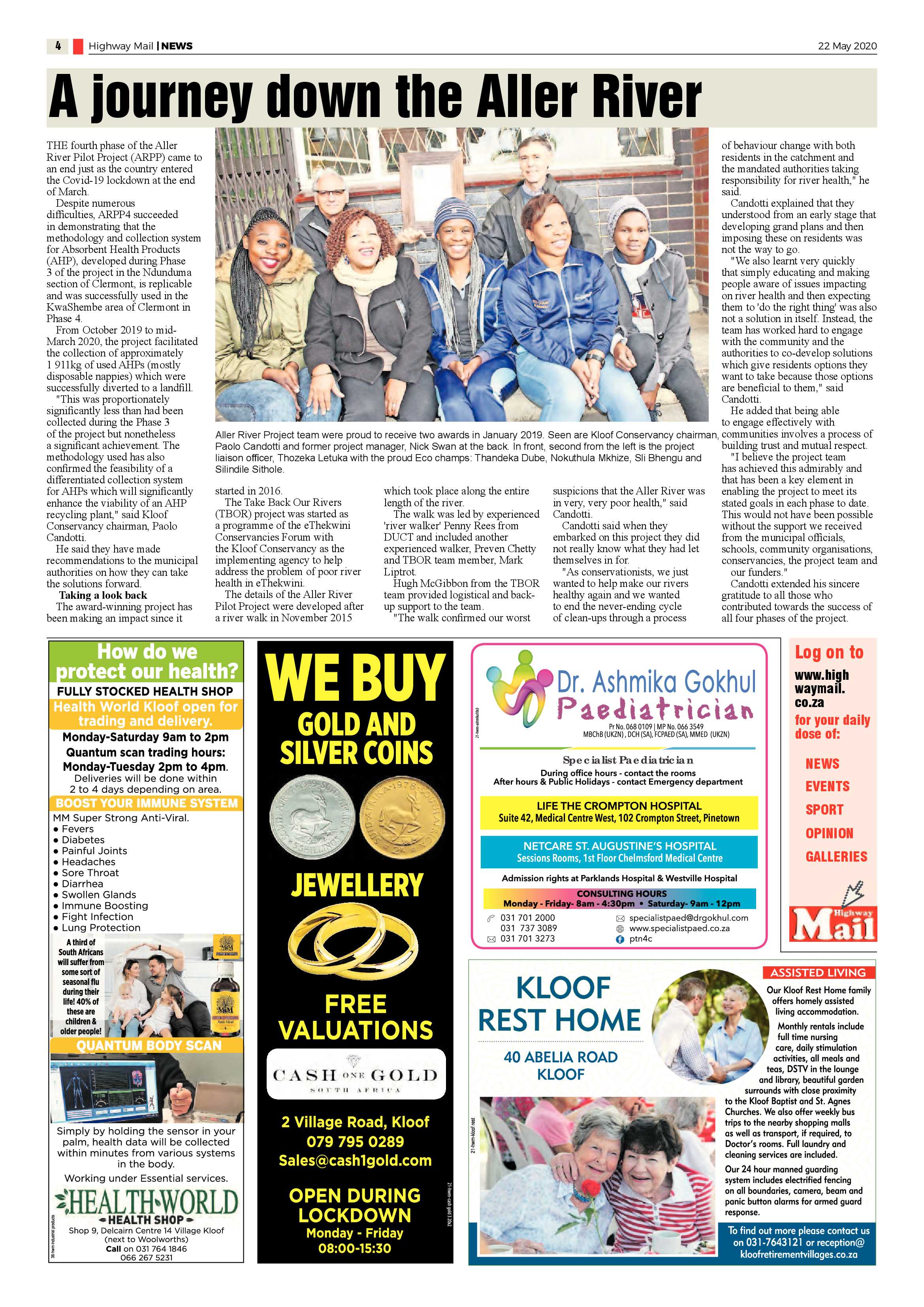 Highway Mail 22 May 2020 page 4