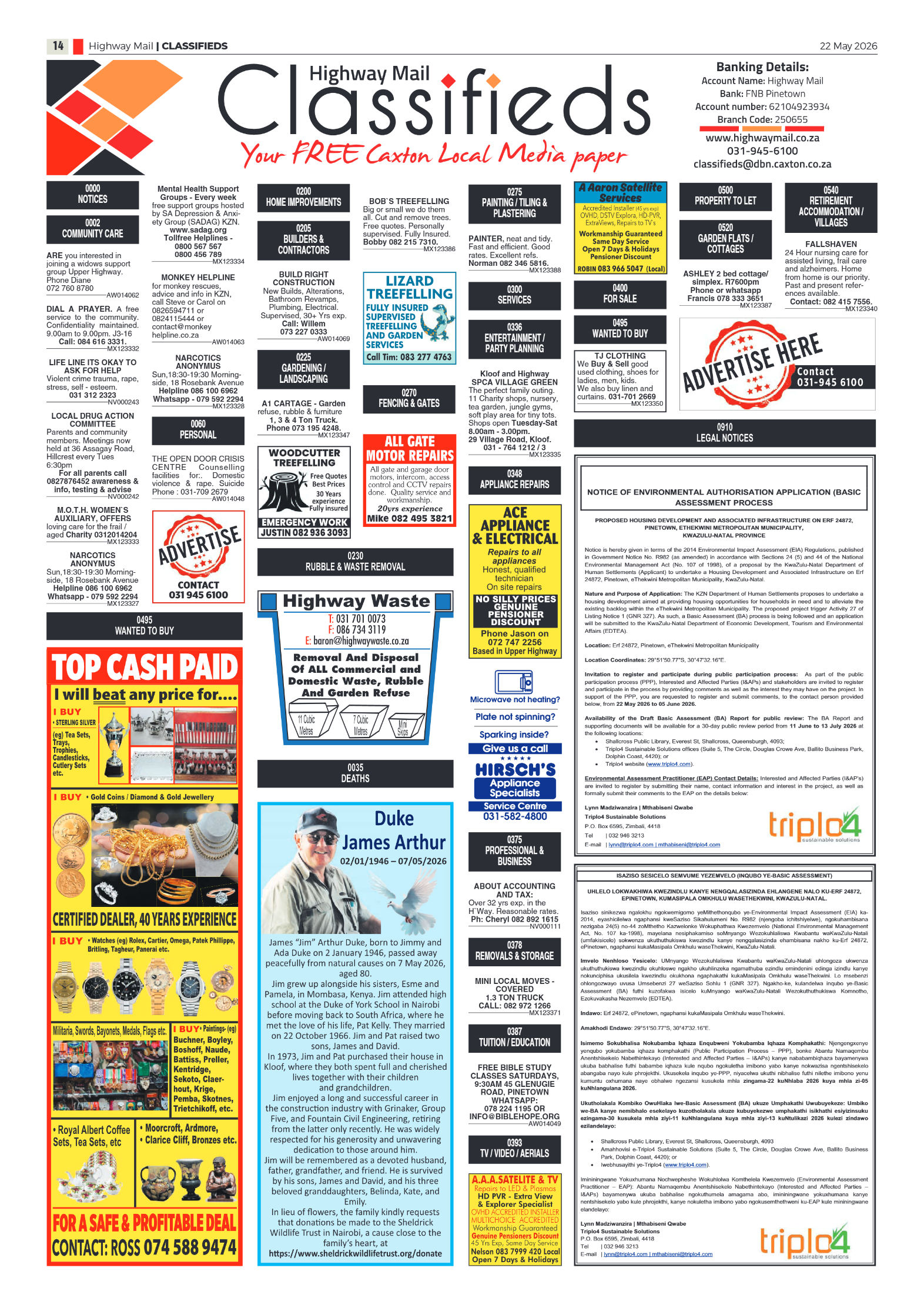 Highway Mail 22 May 2026 page 14