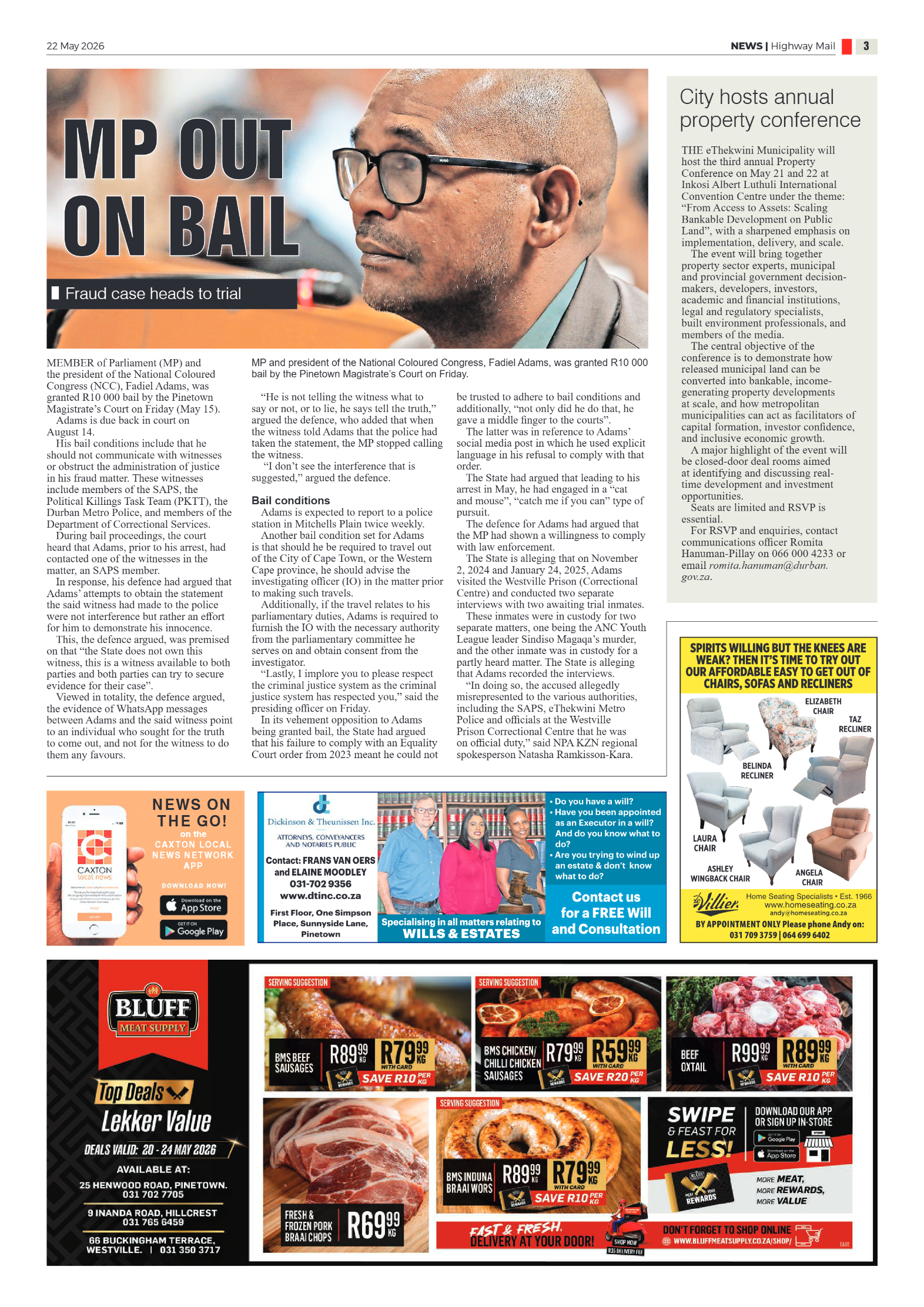 Highway Mail 22 May 2026 page 3