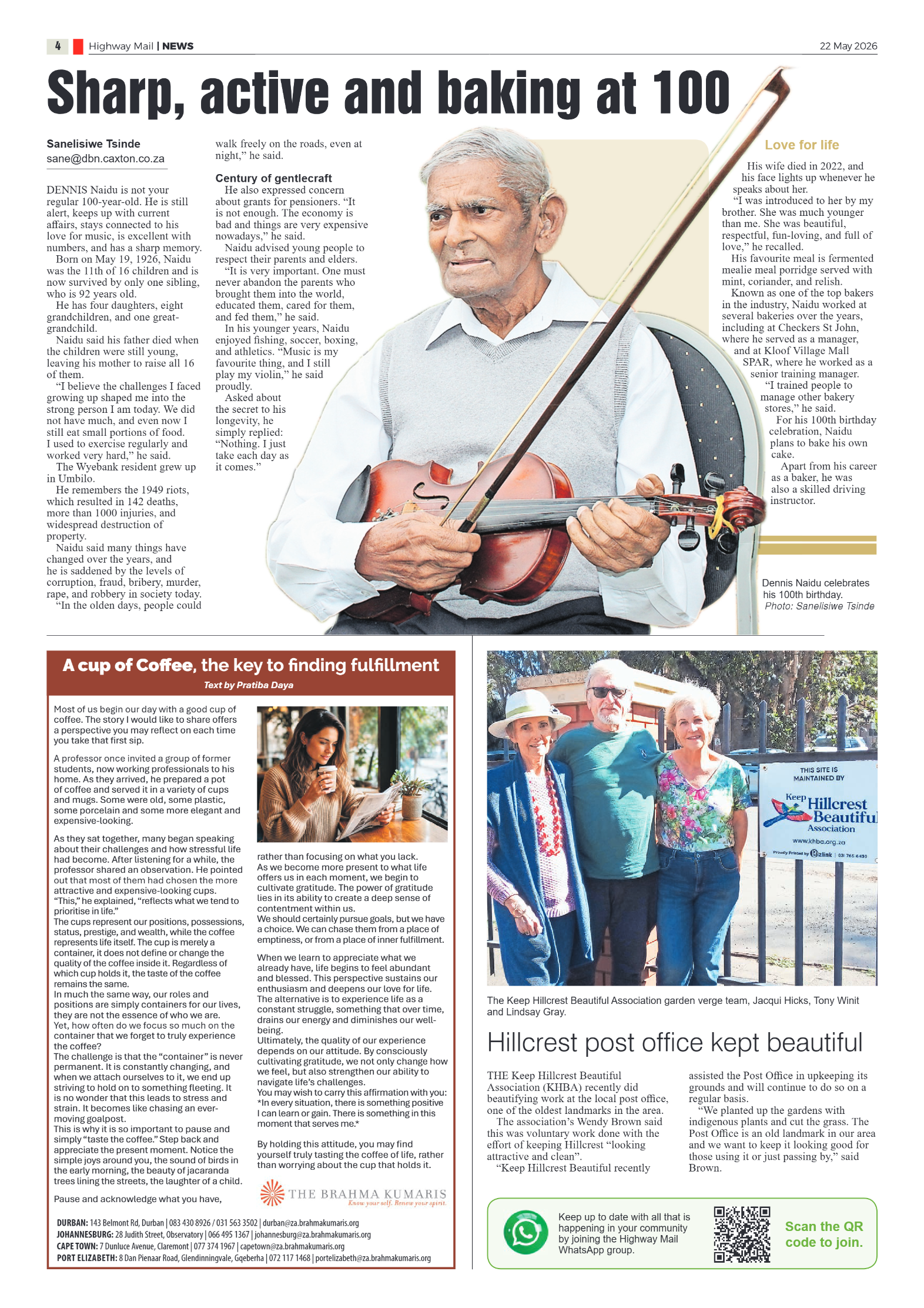 Highway Mail 22 May 2026 page 4