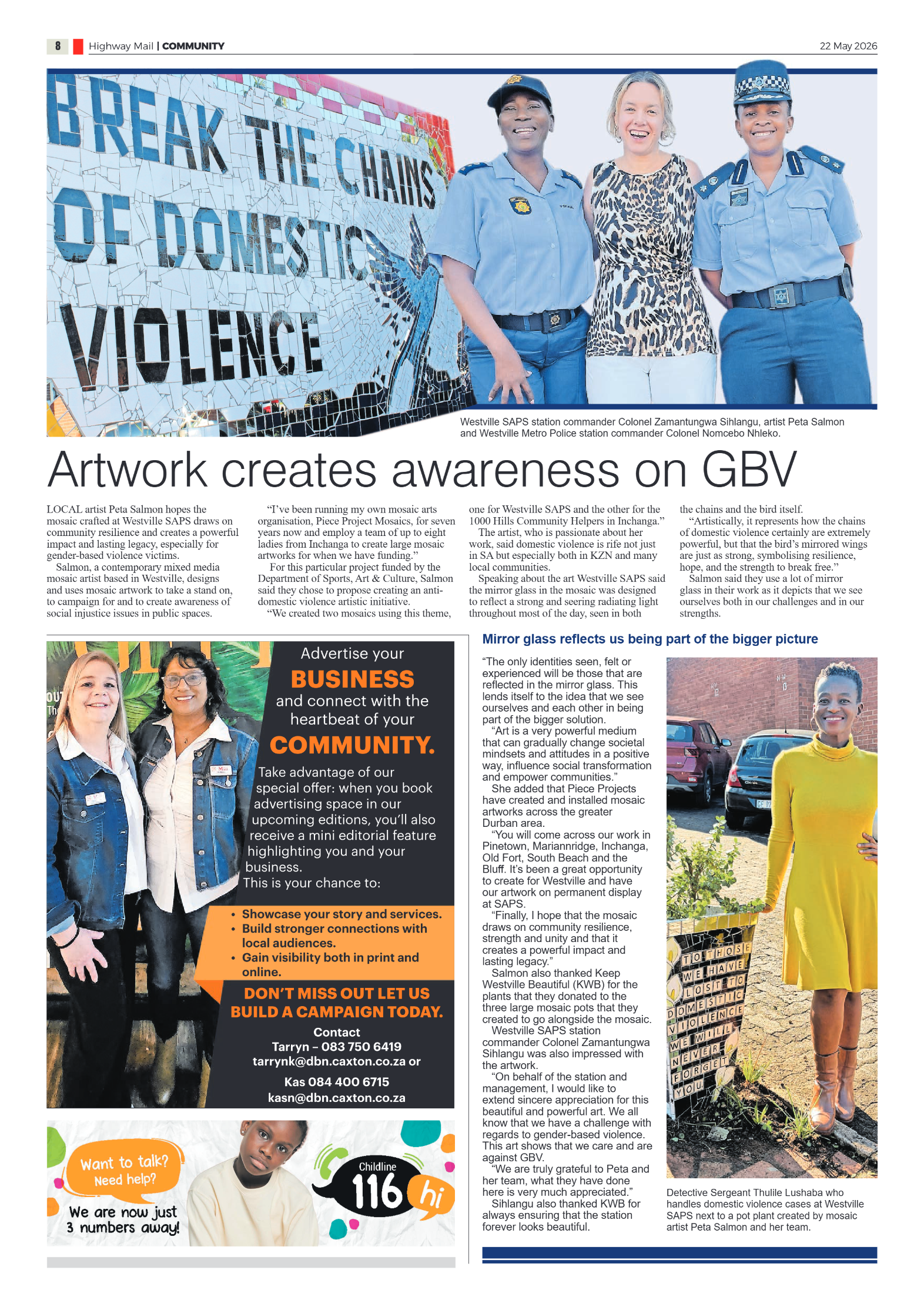 Highway Mail 22 May 2026 page 8