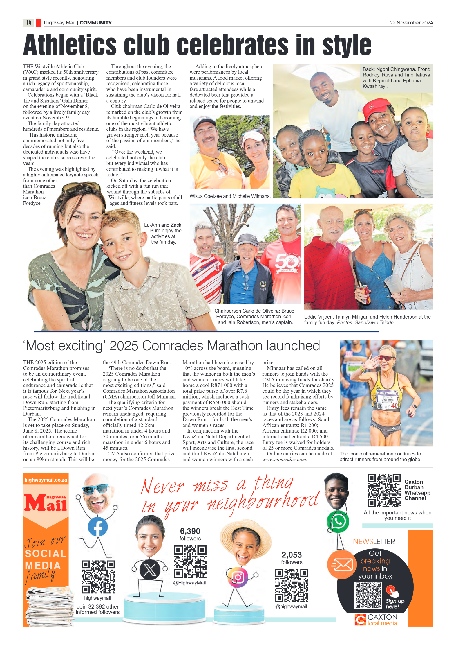 Highway Mail 22 November 2024 page 14